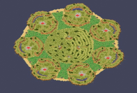 Rendered preview of (7) Heptagon Havoc