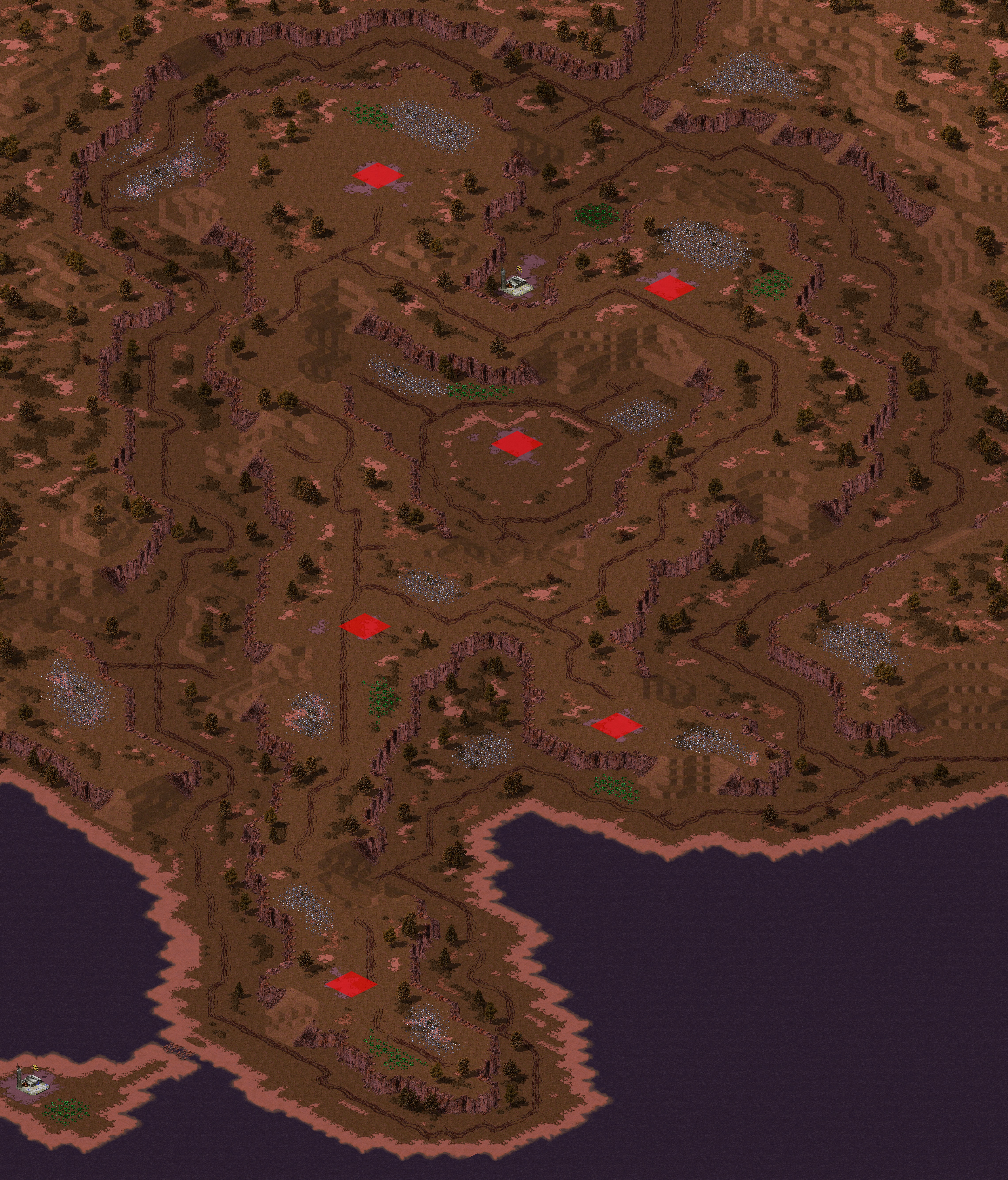 Rendered map: Jungle of Thailand