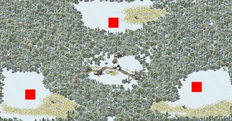 Rendered preview of Forest Dense Battle