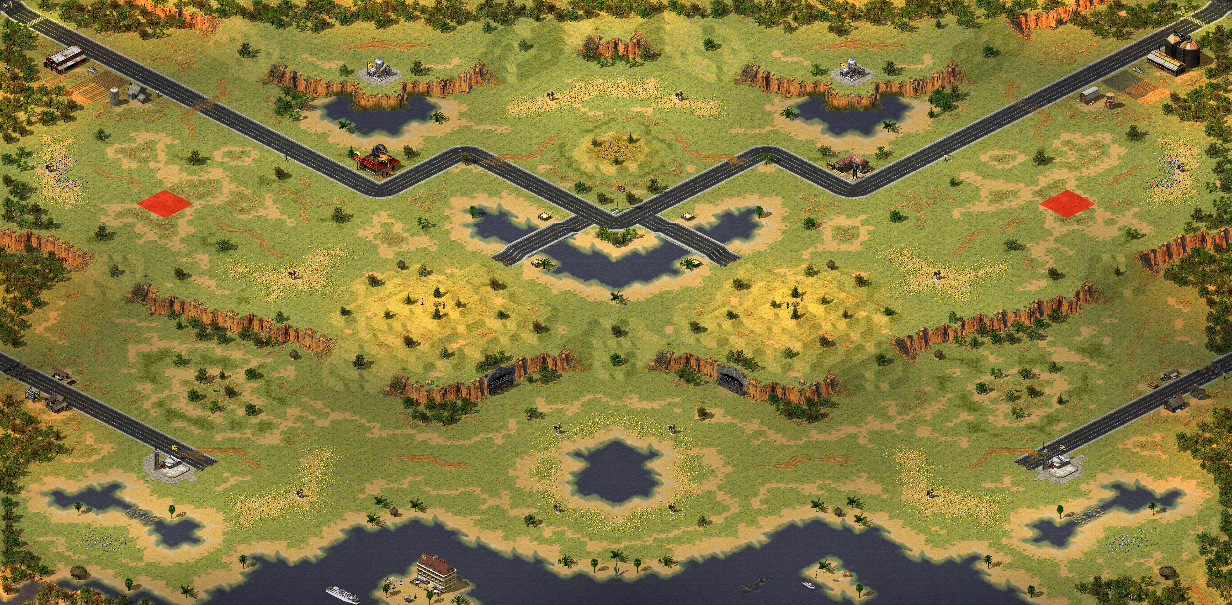 Rendered map: YR-xingyunxingluke
