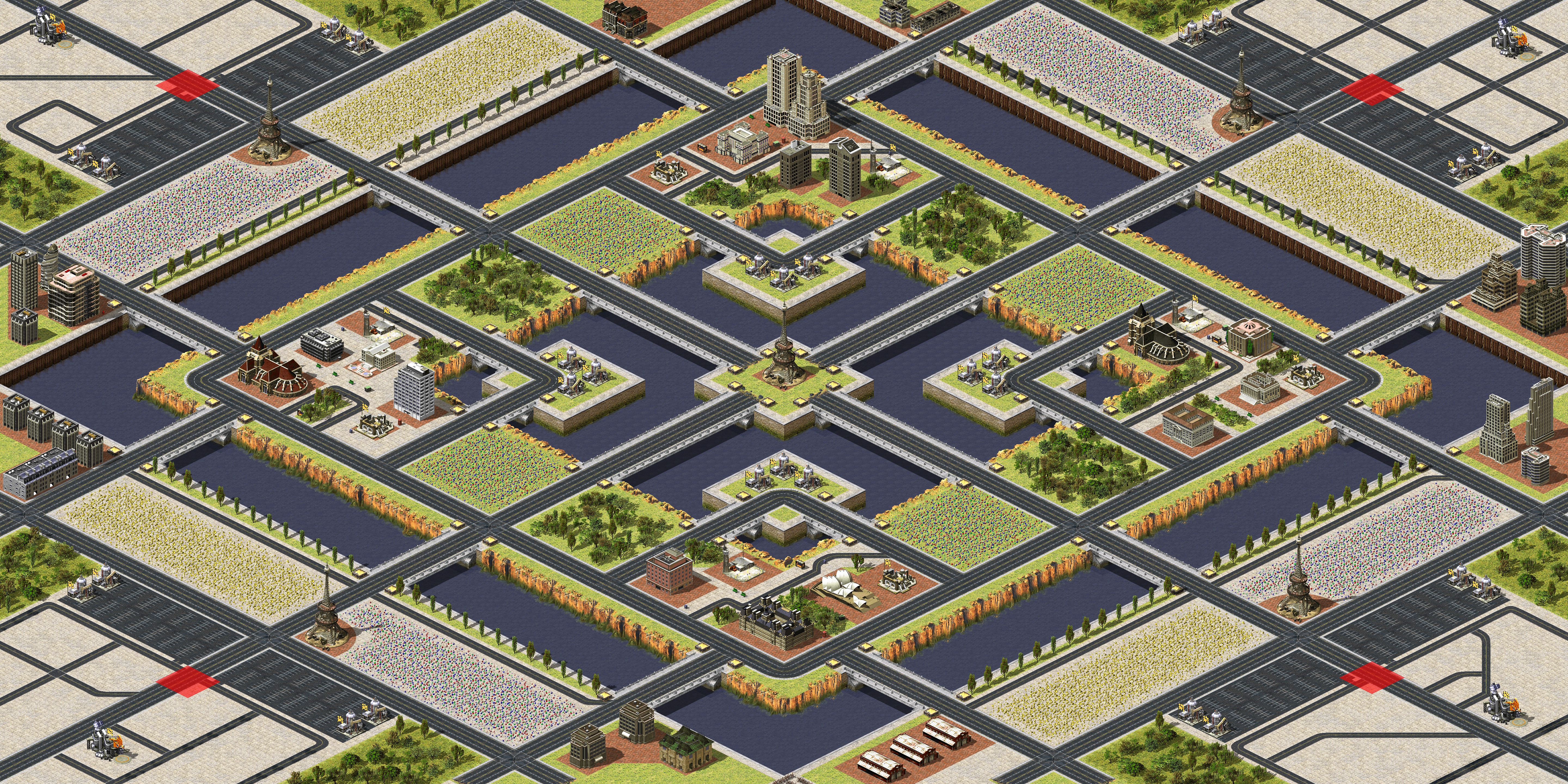 Rendered map: An Eiffel Too Many