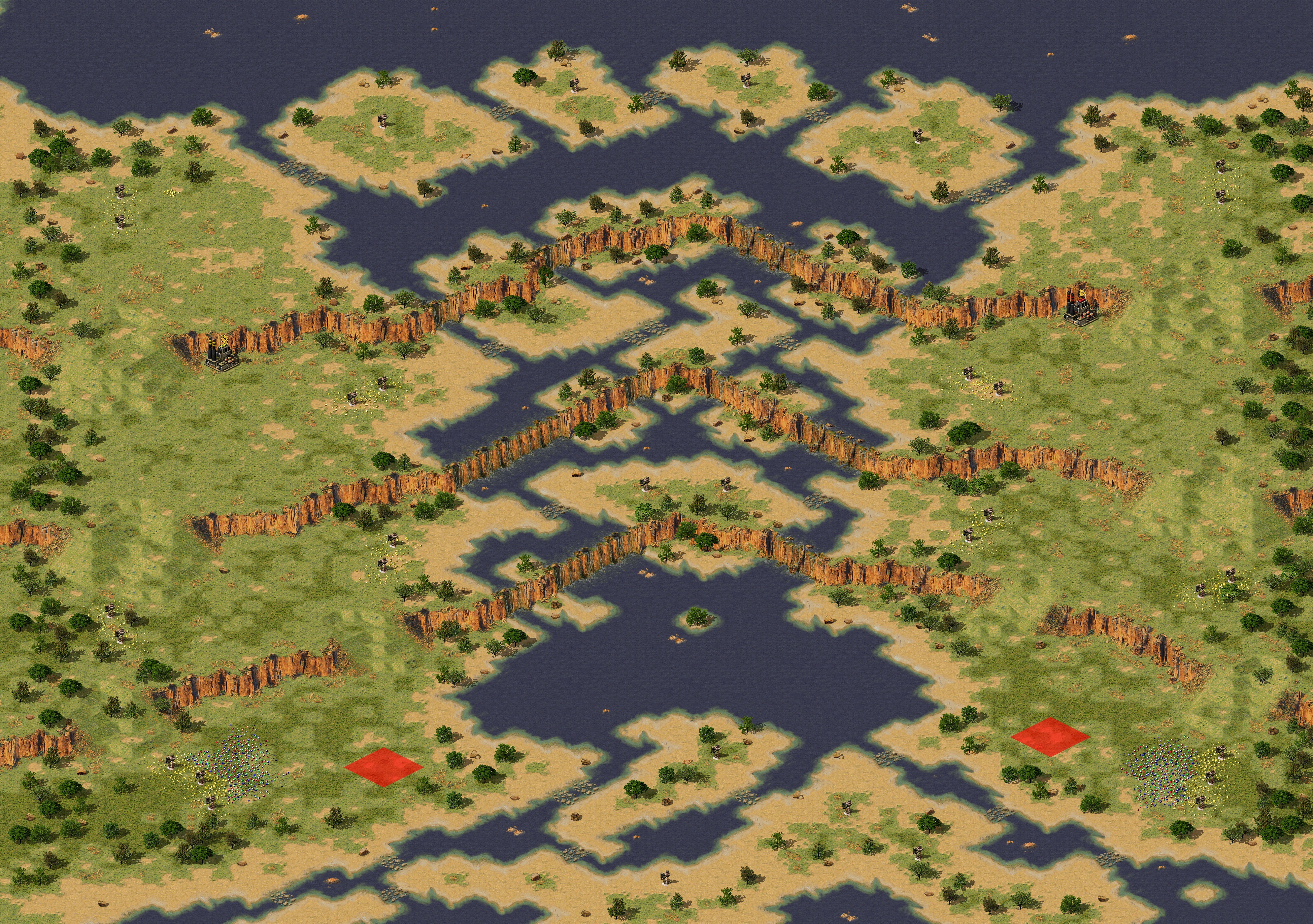 Rendered map: Buffed - Great River Flow