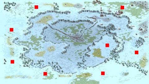 Rendered preview of Snowy Field [Handicap]