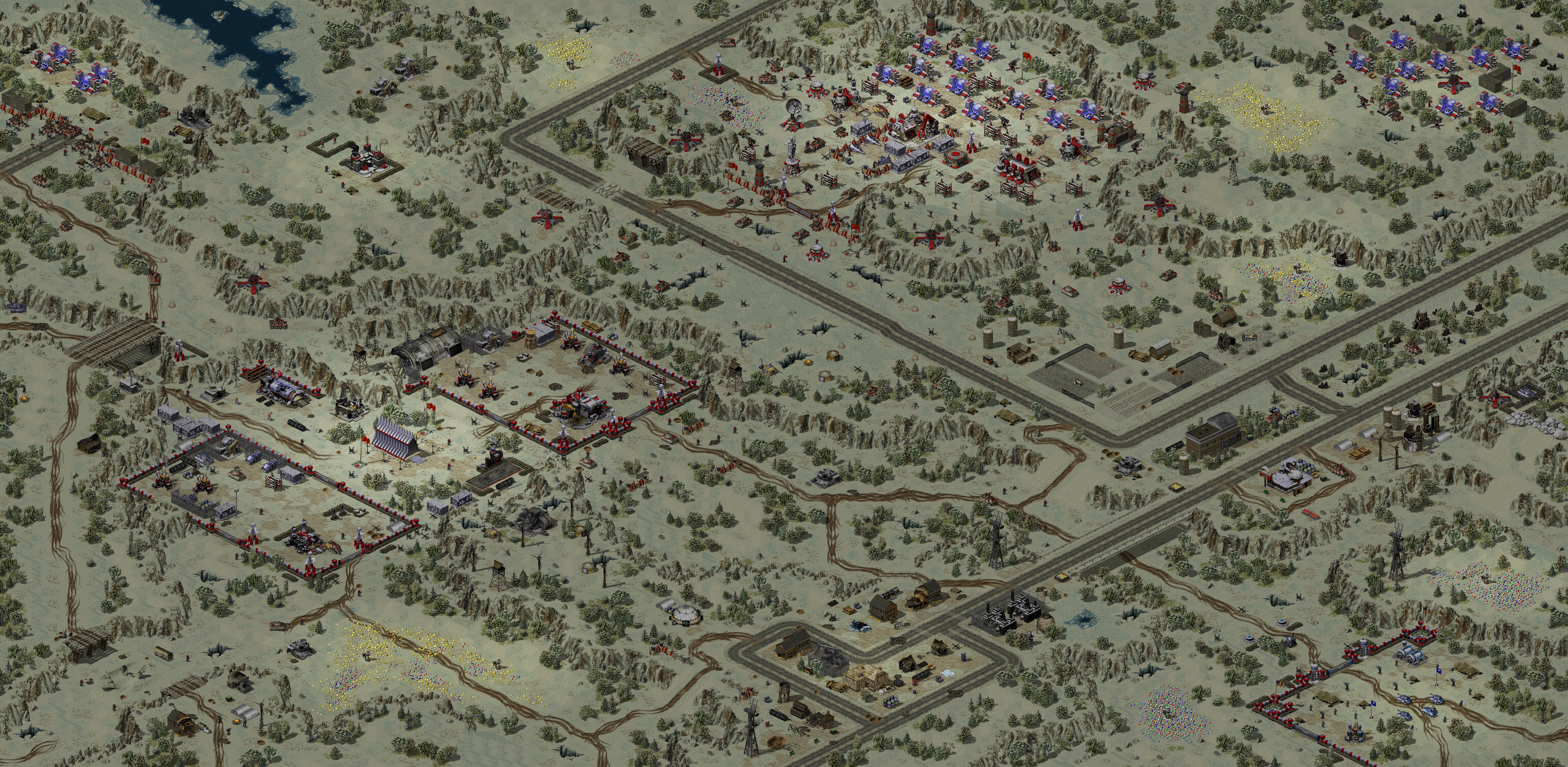 Rendered map: Allied Mission 2: Eagle Fly Free