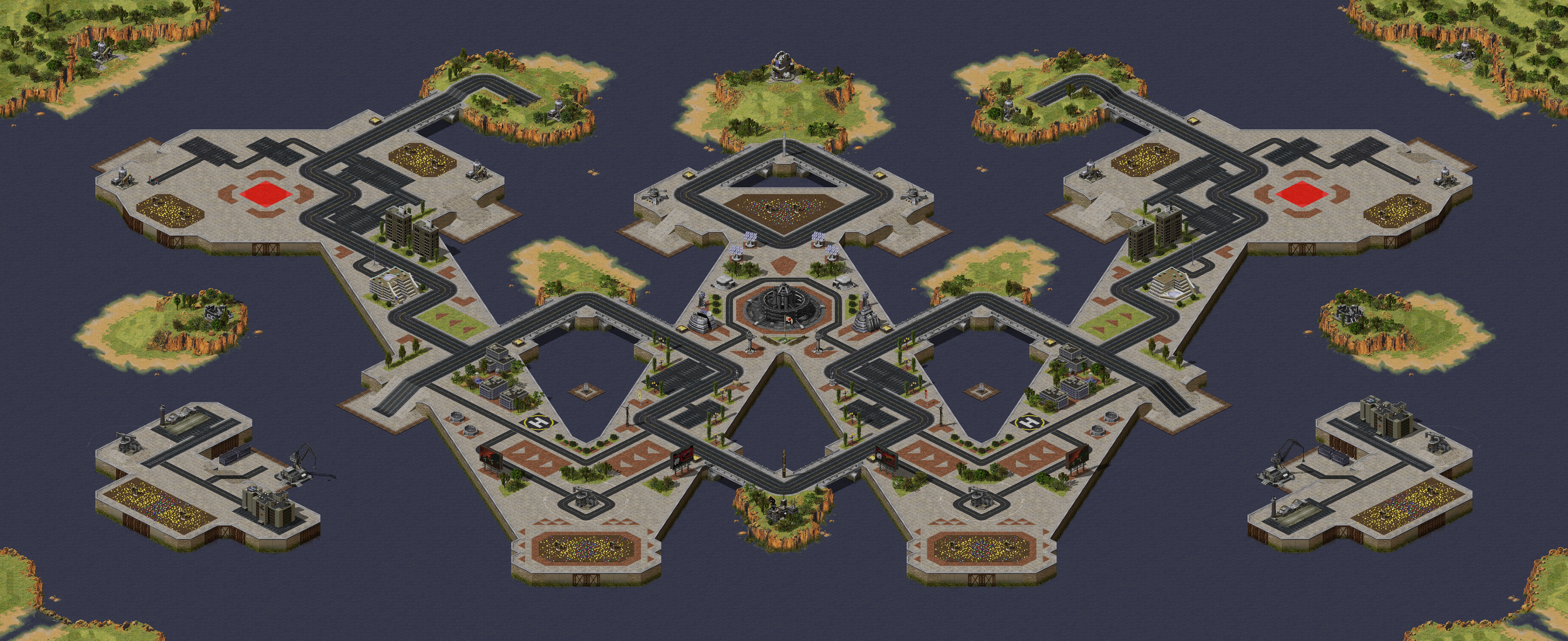 Rendered map: Dimension W