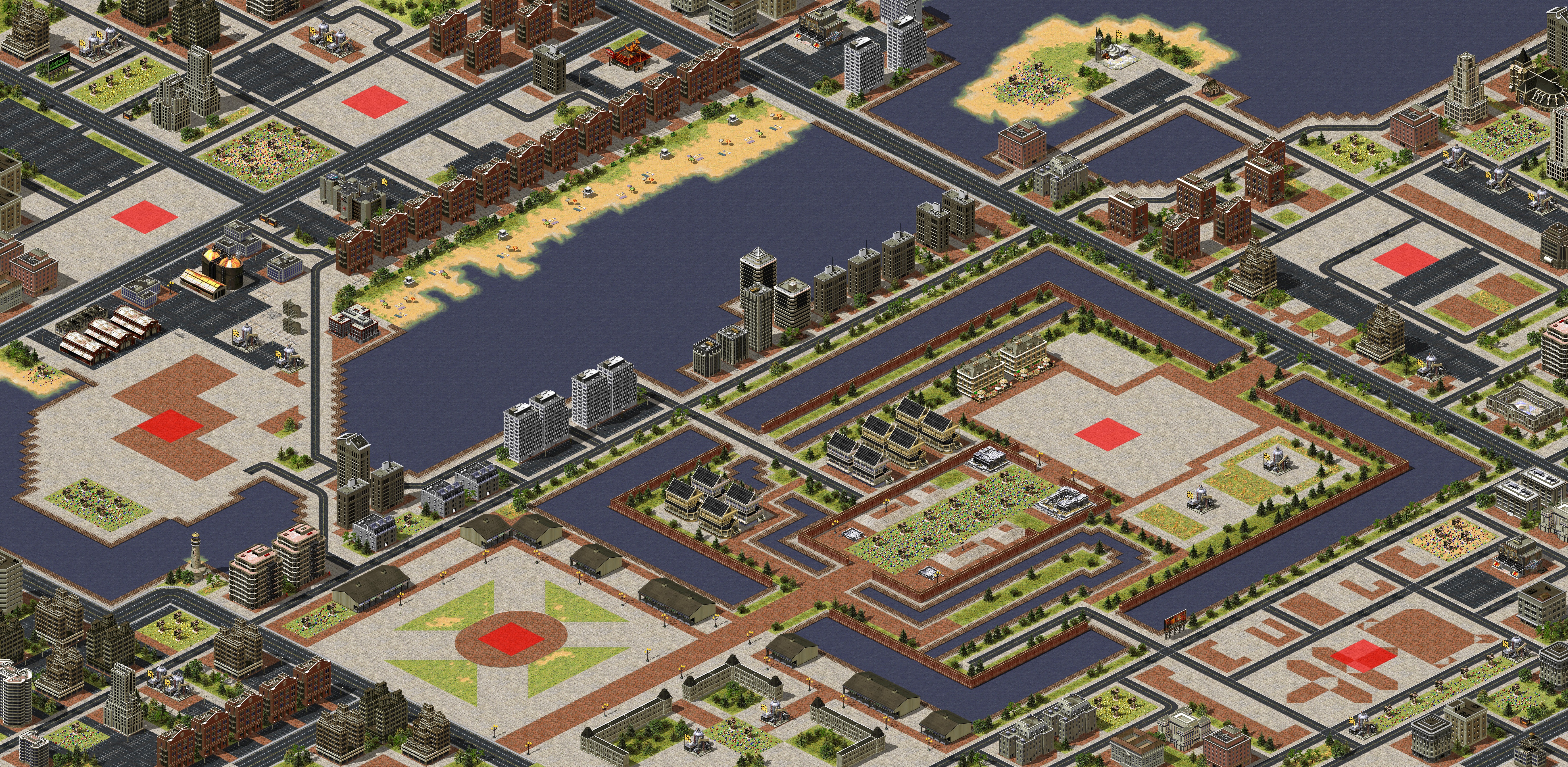 Rendered map: Beijing Rules - zoom3000 YouTube Channel