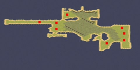 Rendered preview of Deep Sea Sniper Island Tight 4v4