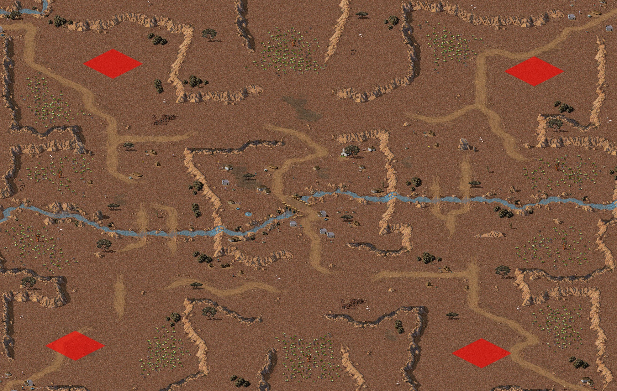 Rendered map: Social Divide