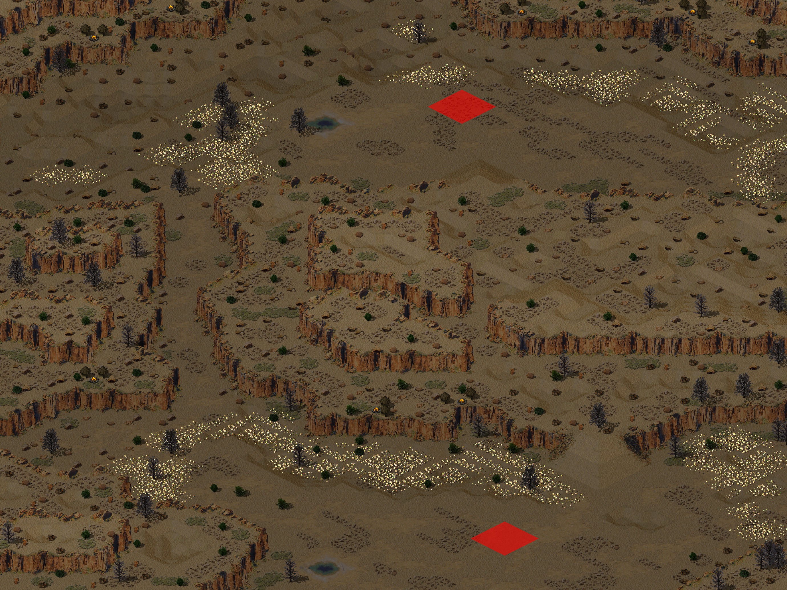 Rendered map: Rock bound