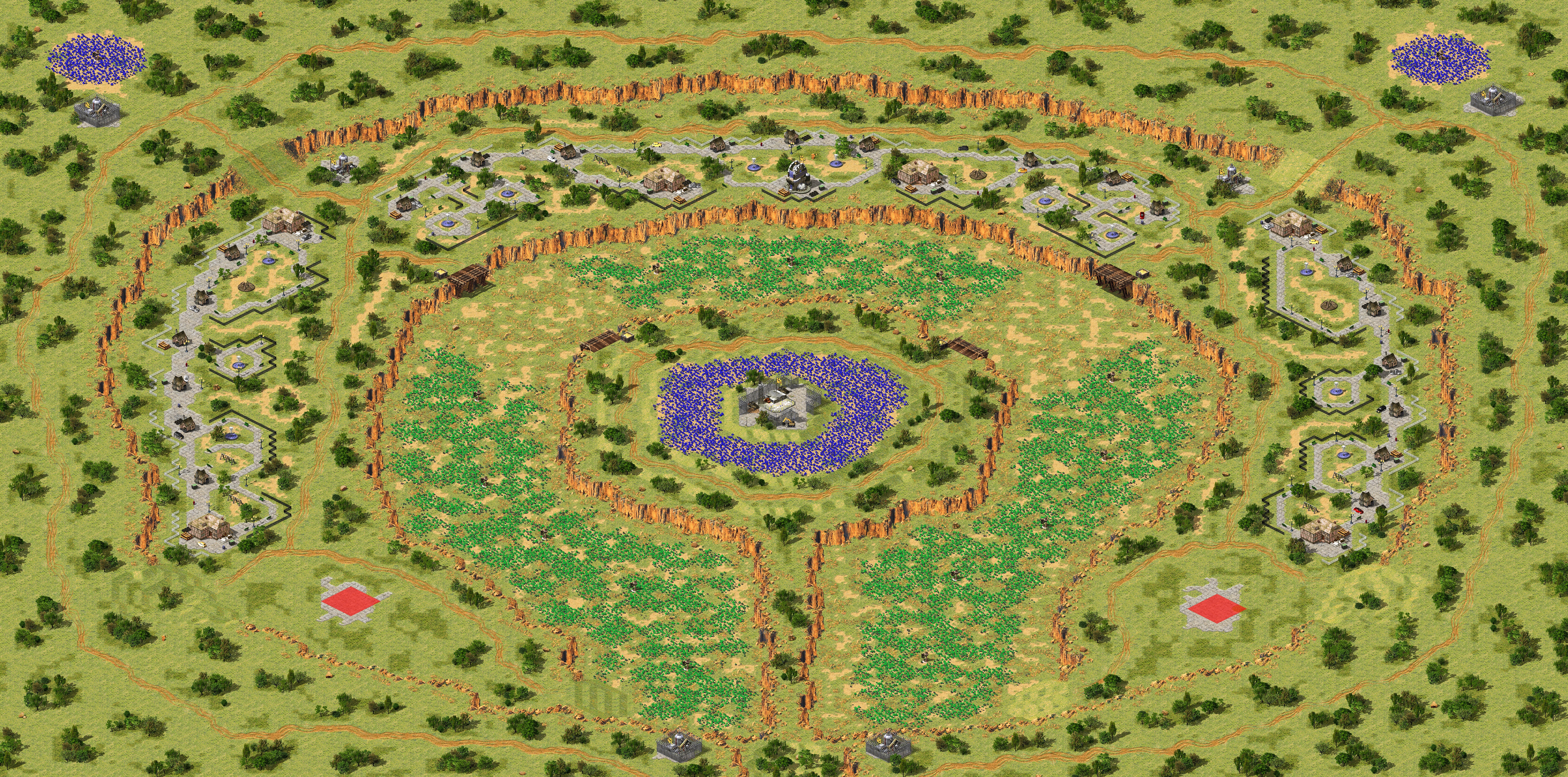 Rendered map: (2) Village Circuit