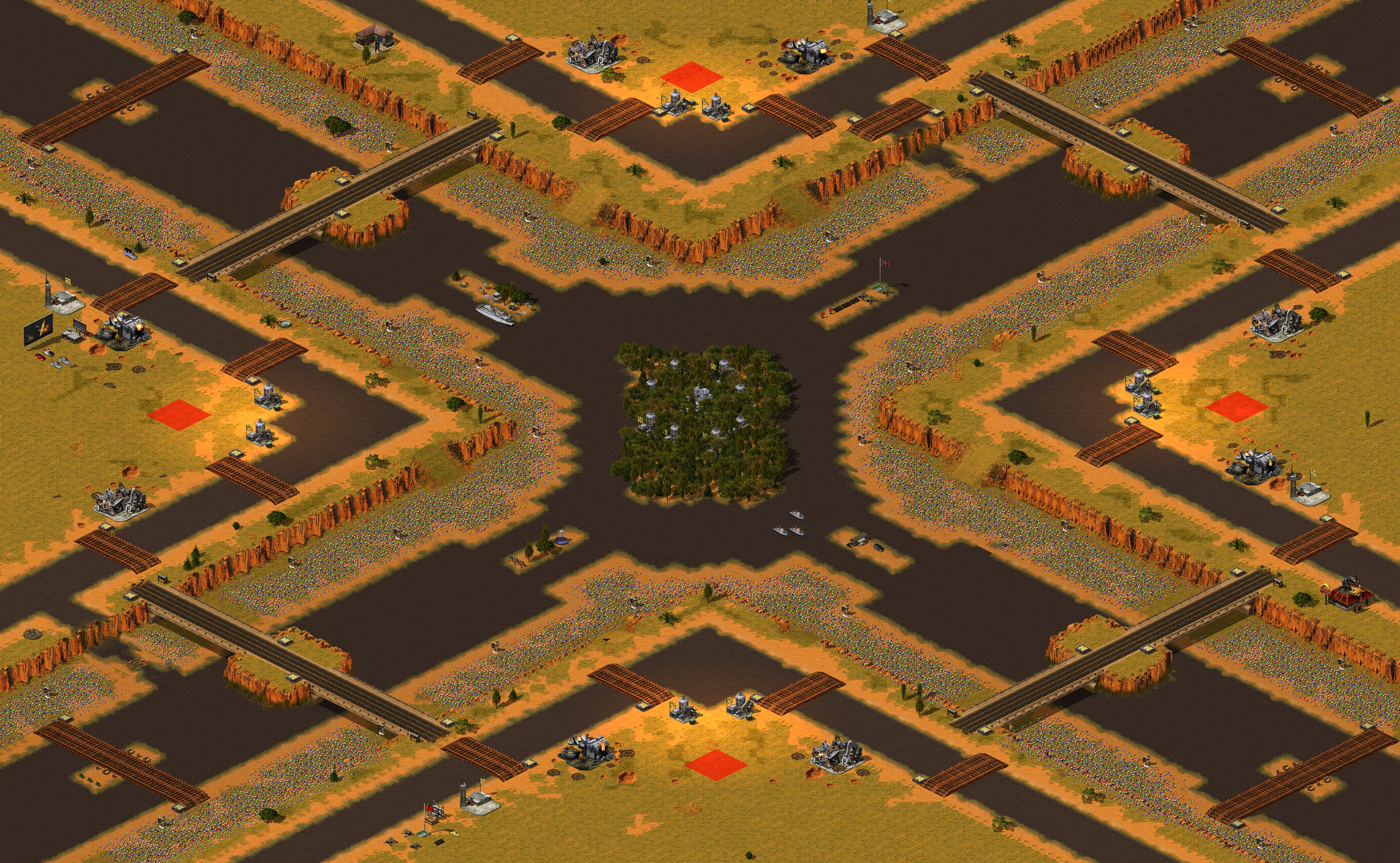 Rendered map: Facing Corners