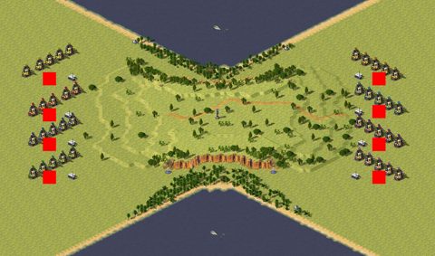Rendered preview of Classic Infantry War 4v4