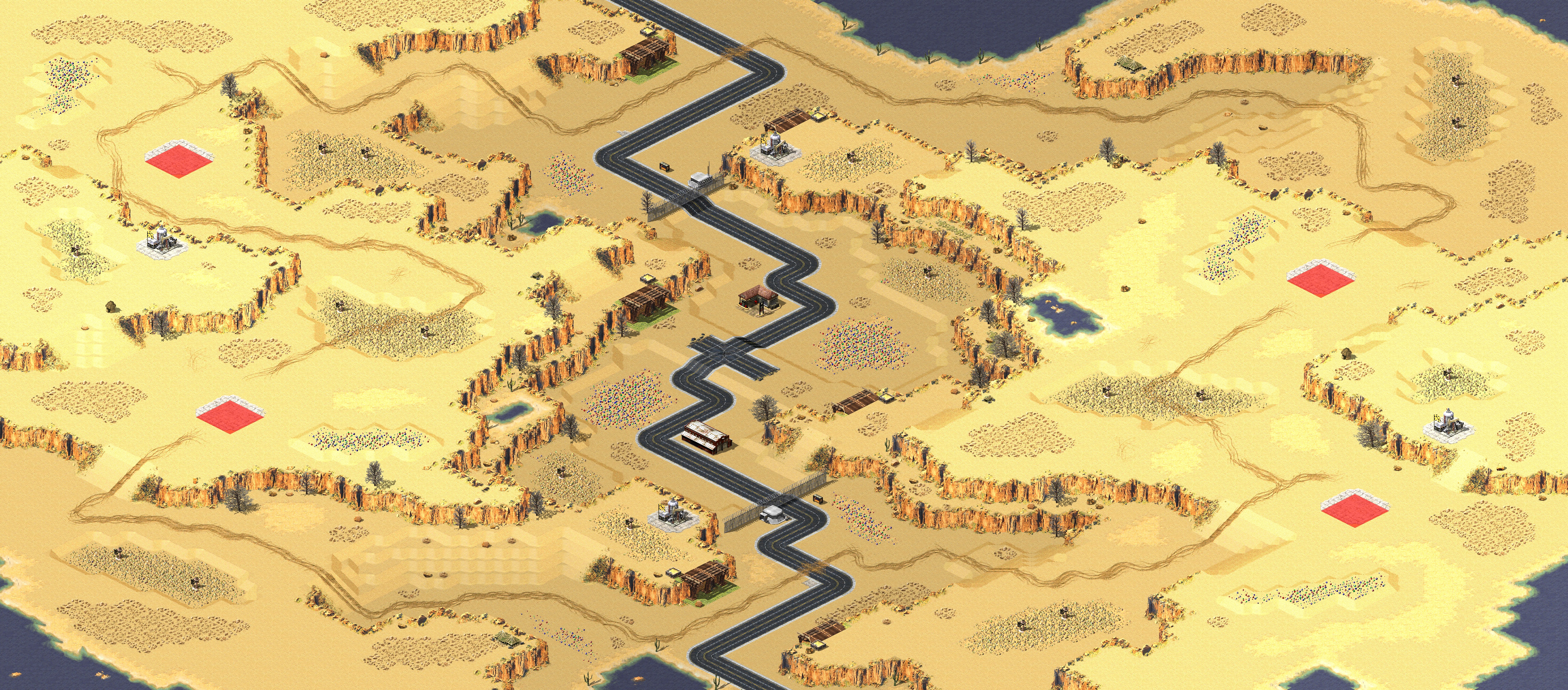 Rendered map: Desert Fox Hunt