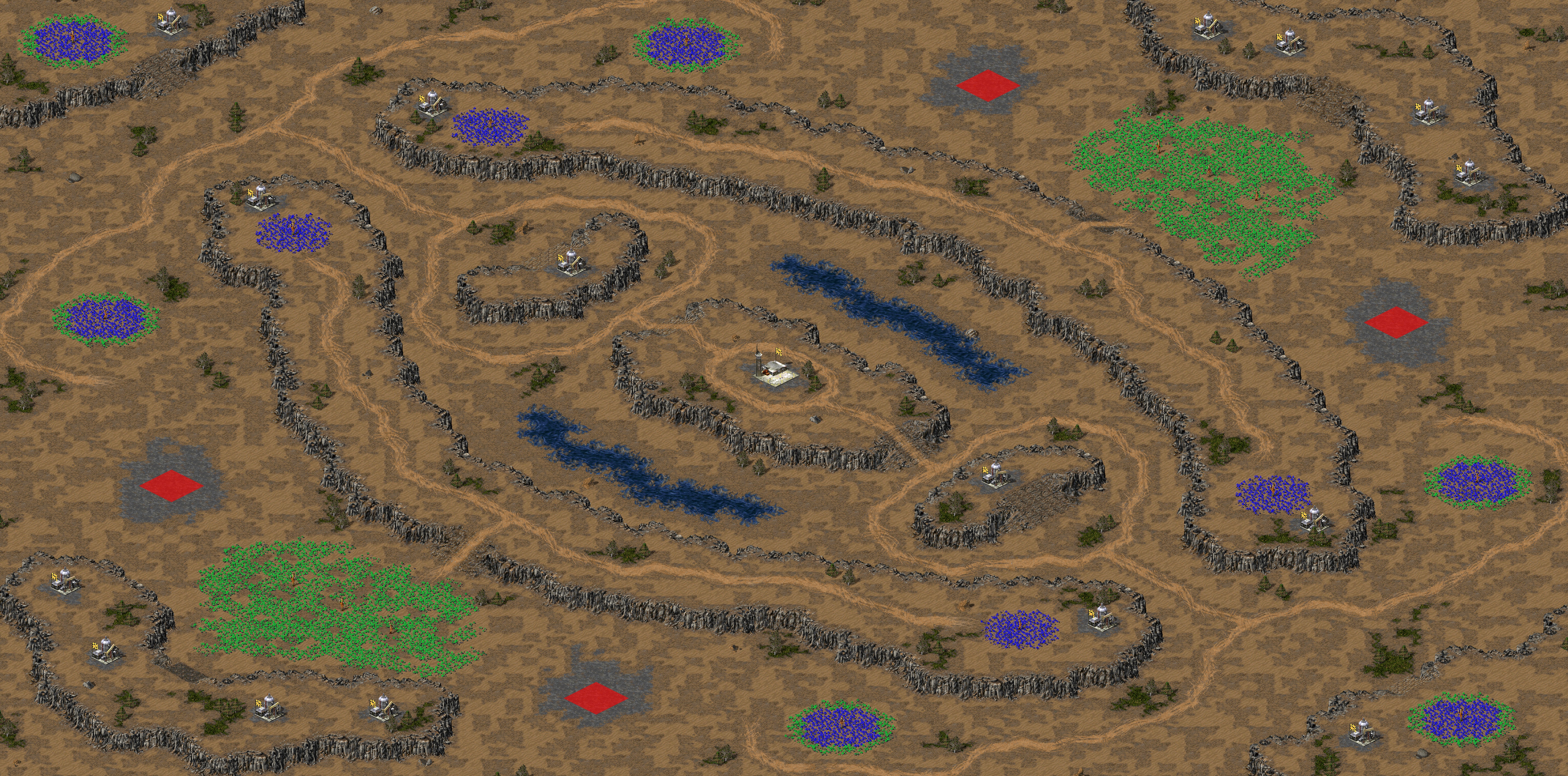 Rendered map: Sierra Cleave