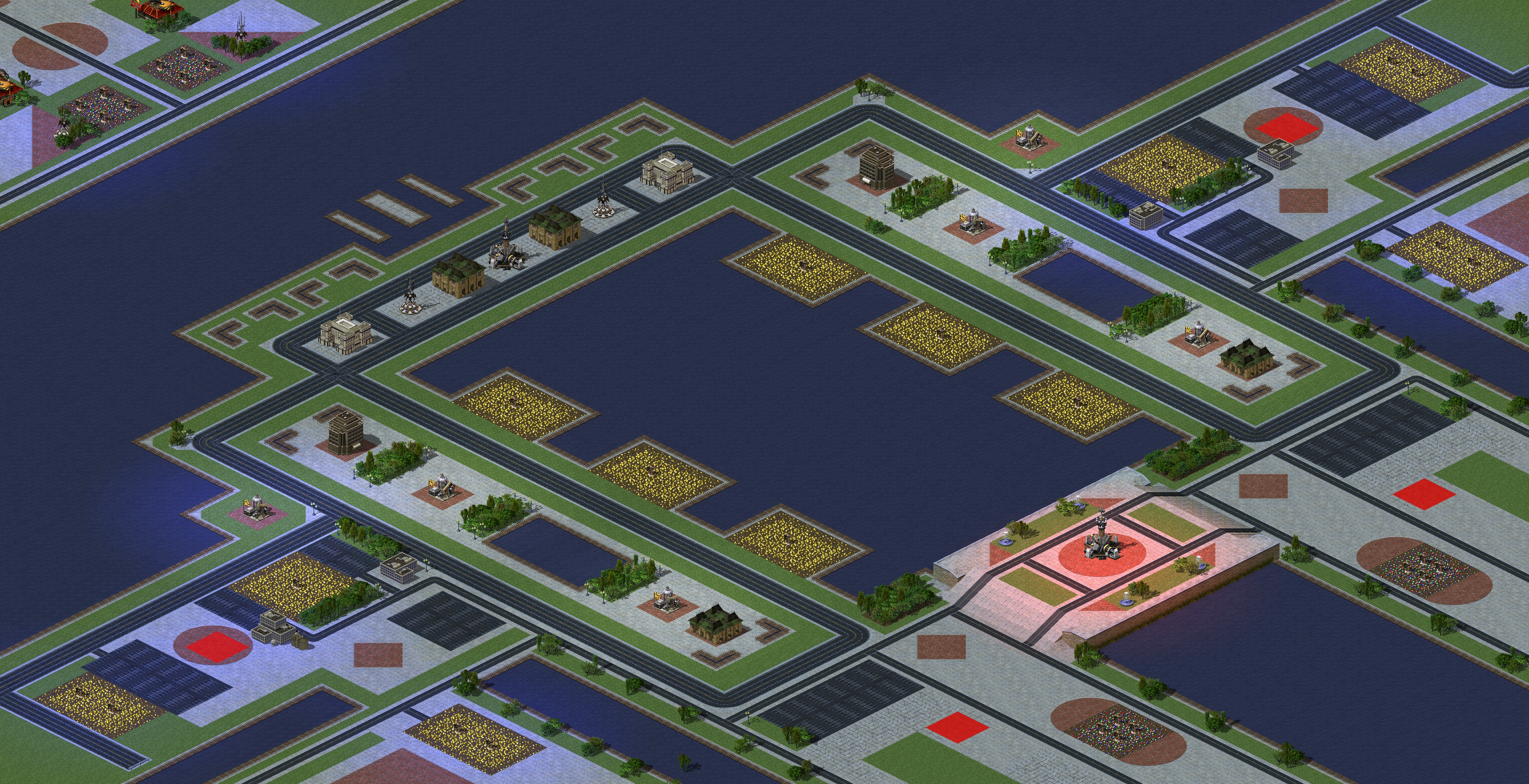 Rendered map: Prime Harbor Tournament 2v2