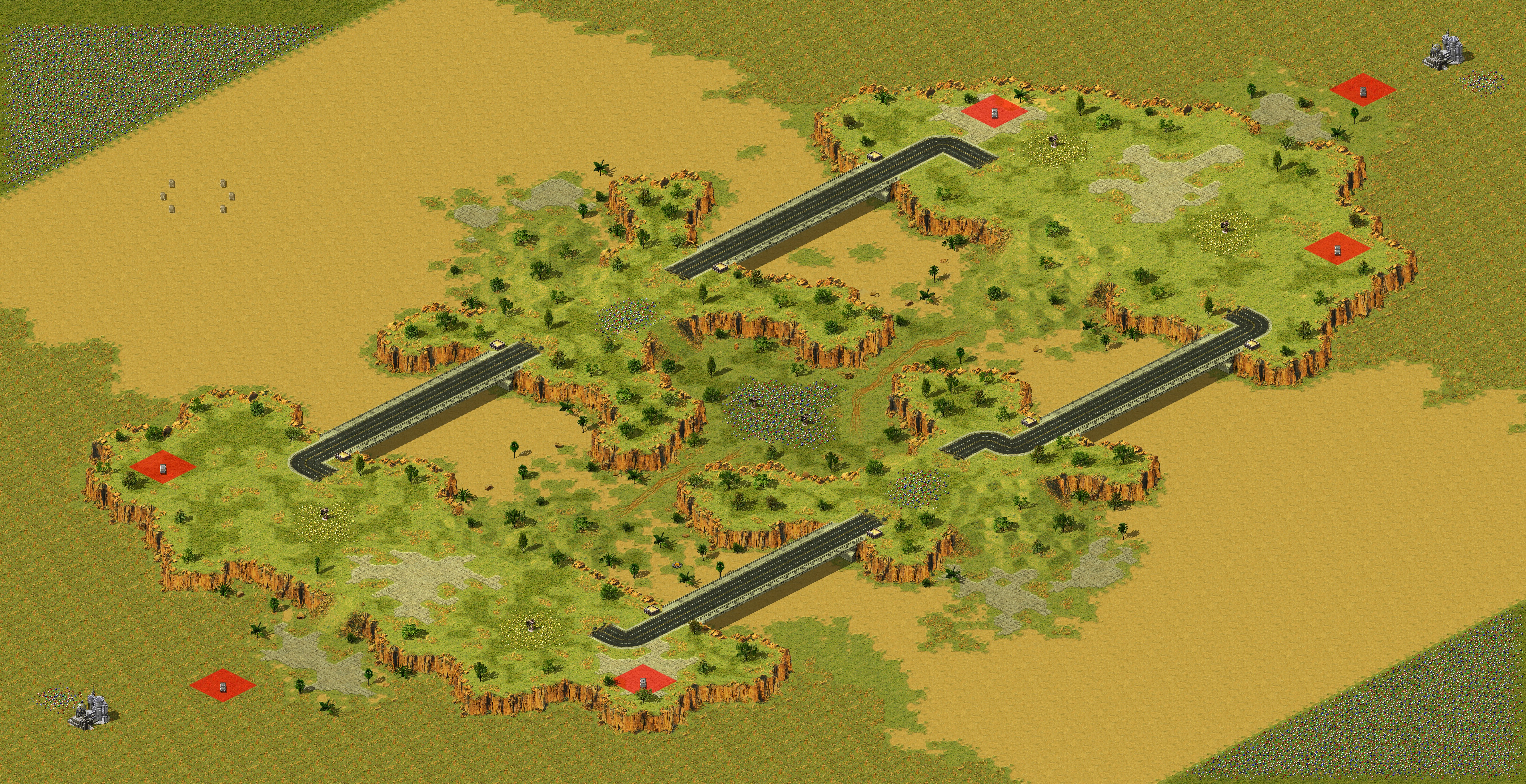 Rendered map: Tank Battle 3v3