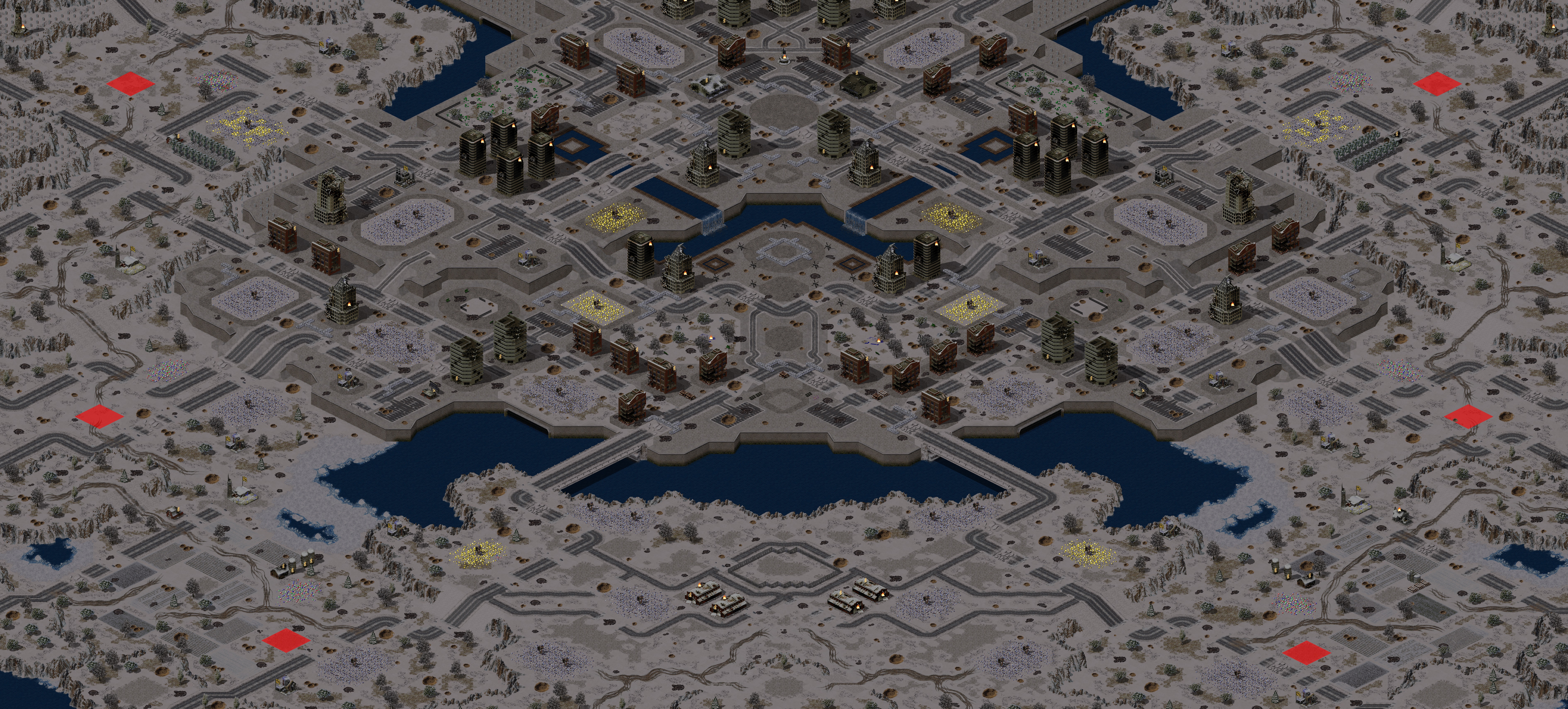 Rendered map: Winter Desolation