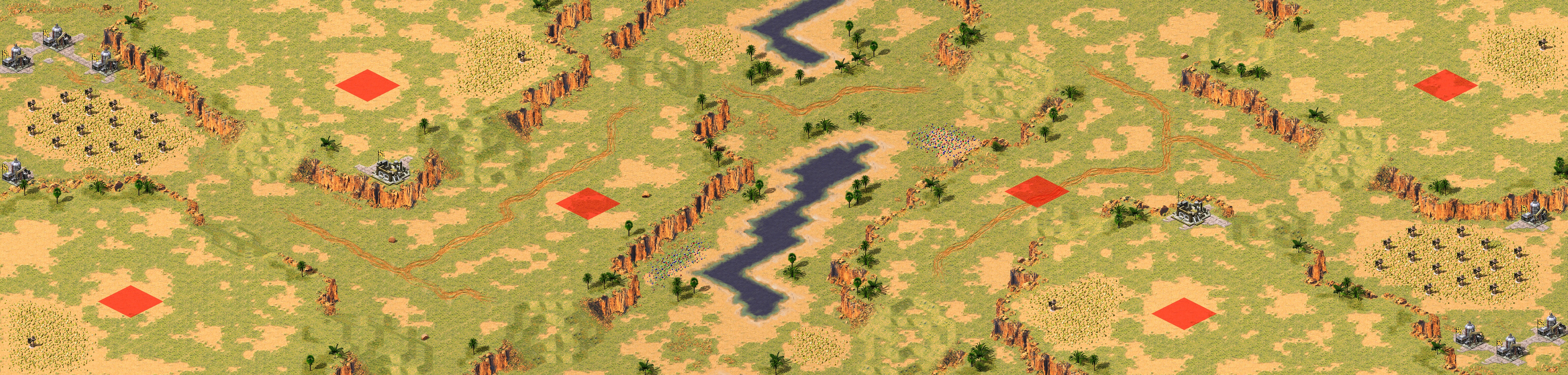 Rendered map: [6] Death Valley Girl 3v3