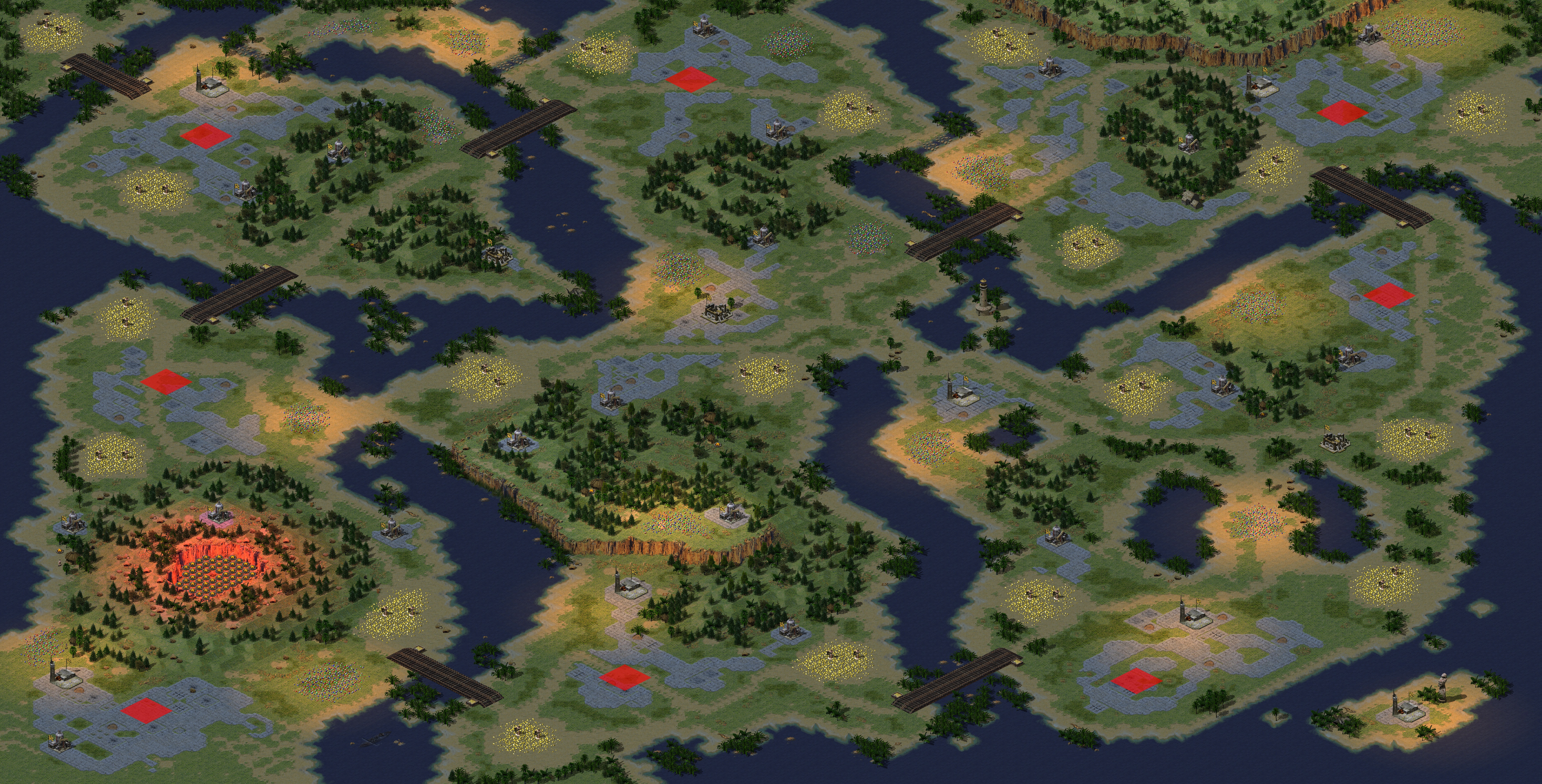 Rendered map: storm island v1