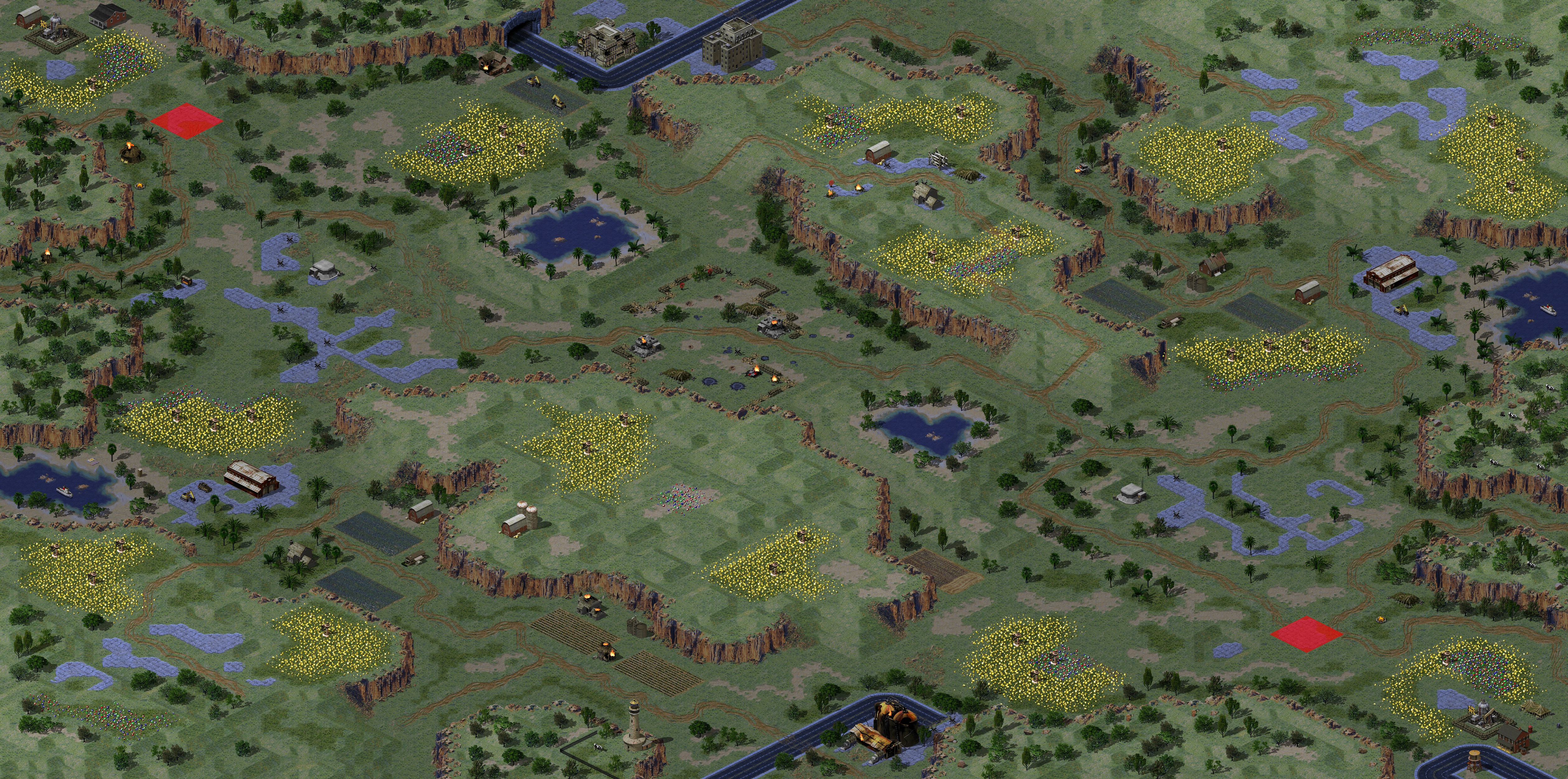 Rendered map: 【2】小曦谷【非预占领】