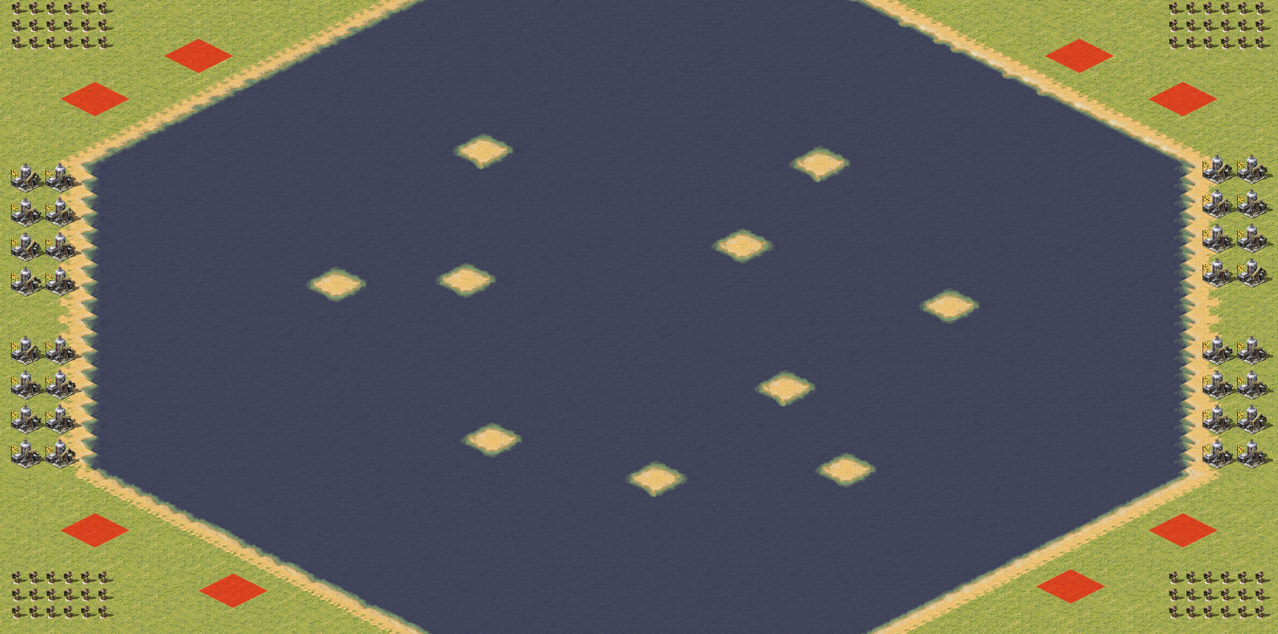 Rendered map: Super Team Naval War