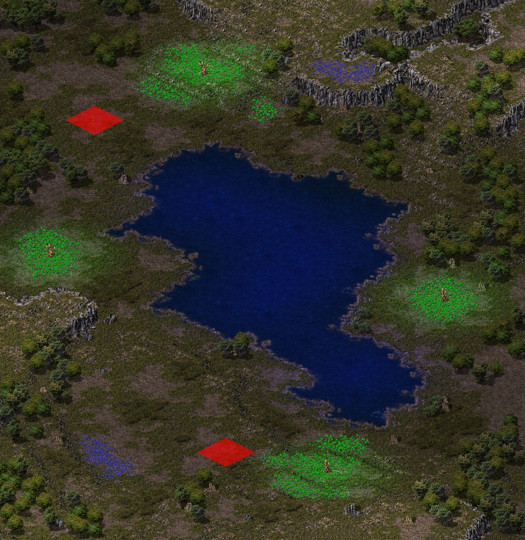 Rendered map: [2] Big Little Lake