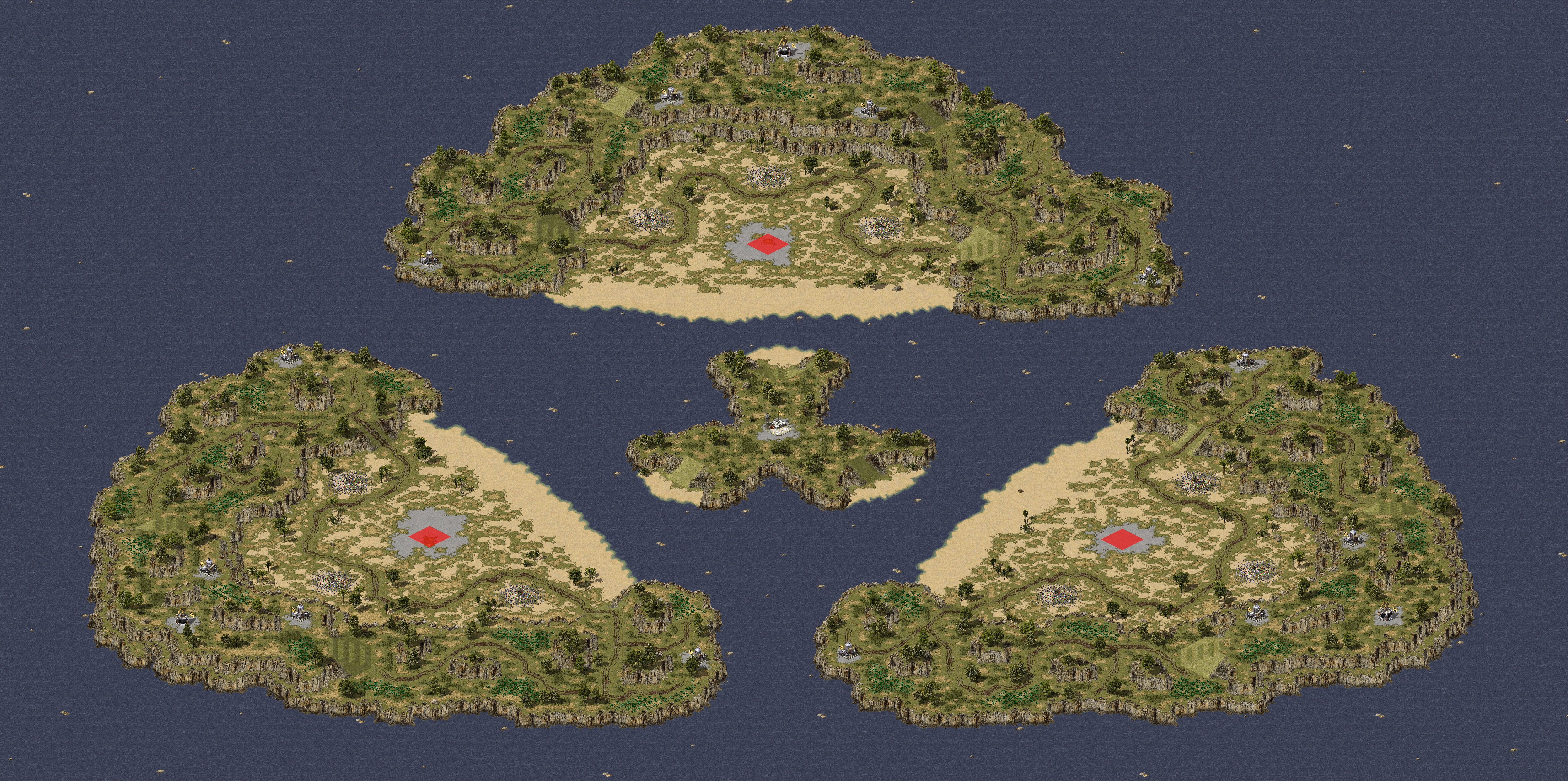 Rendered map: Devil's Triangle