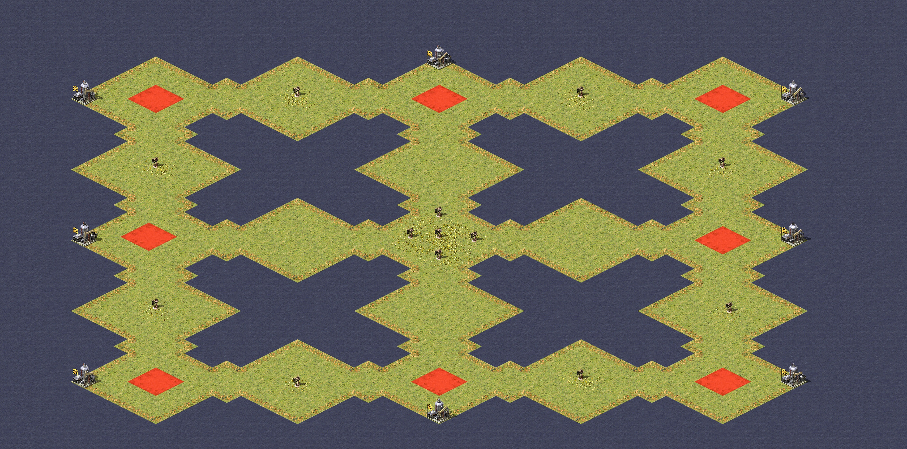 Rendered map: Patch of Land Each - Buffed