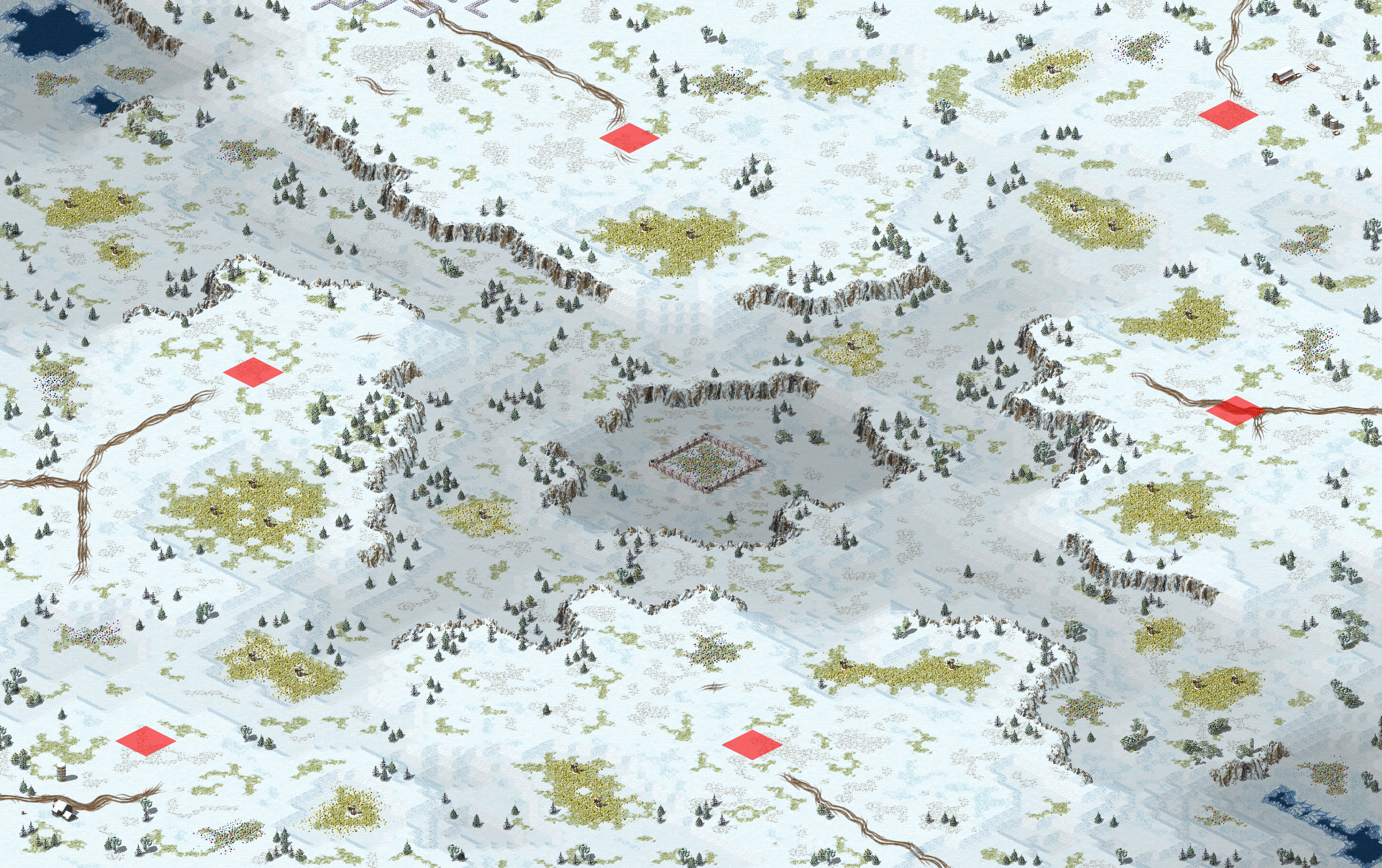Rendered map: [6] Coldest Peak 3v3 Edition