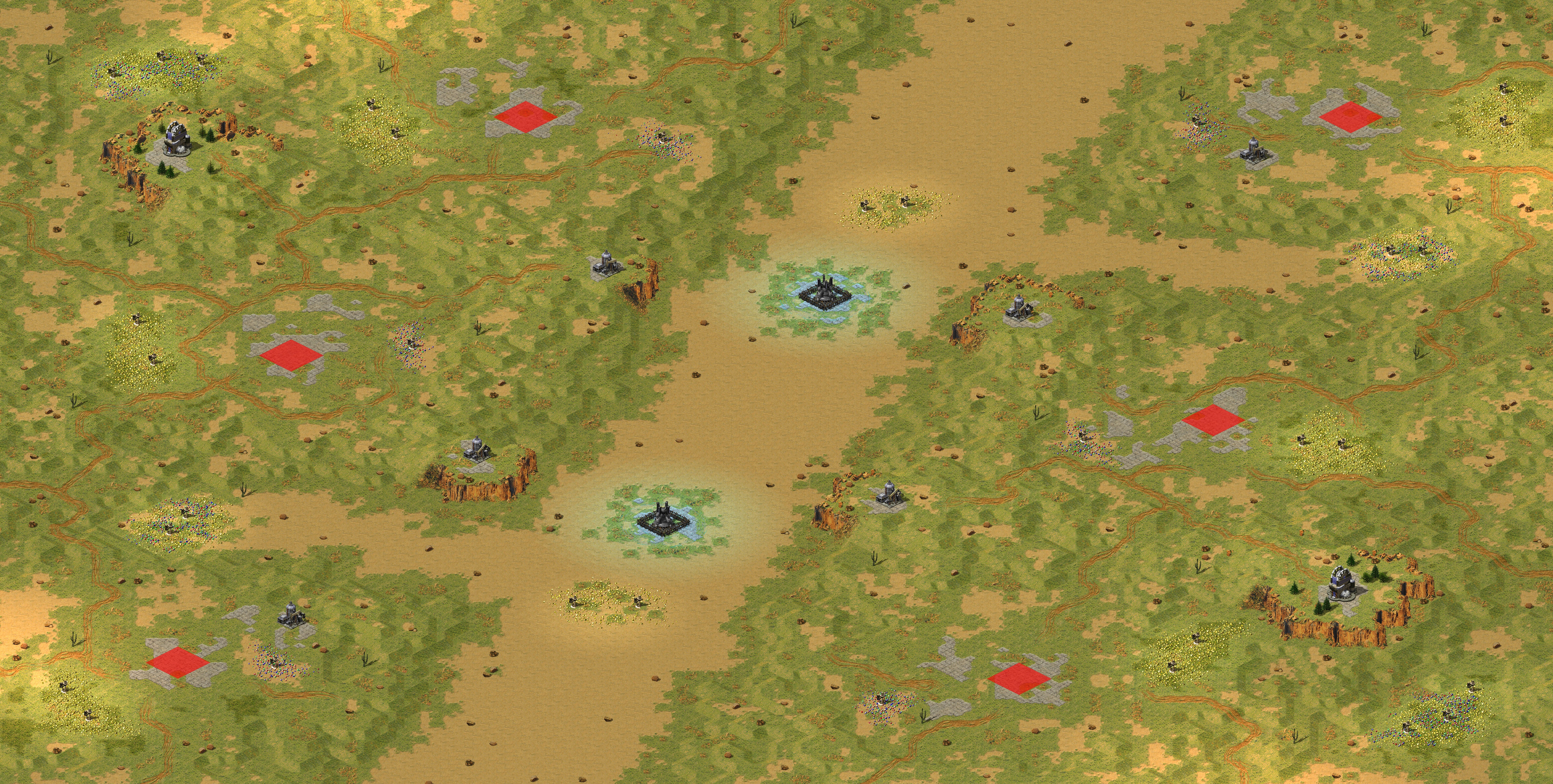 Rendered map: Quicksand