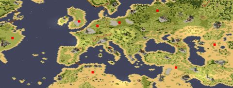 Rendered preview of EU Map