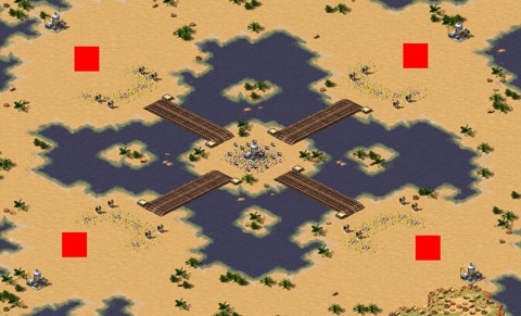 Rendered preview of Four-Island