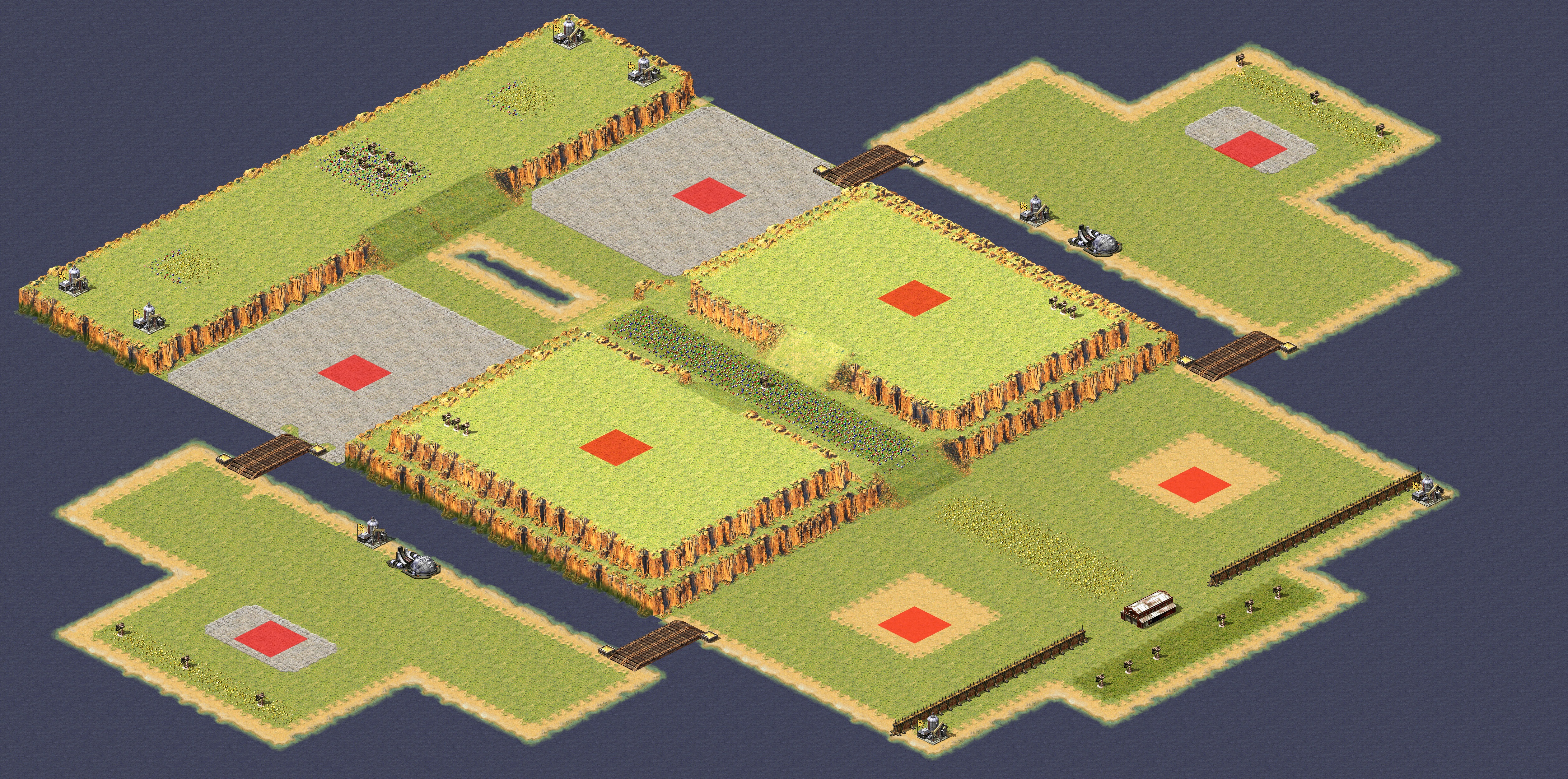 Rendered map: 4v4 Mirror Match