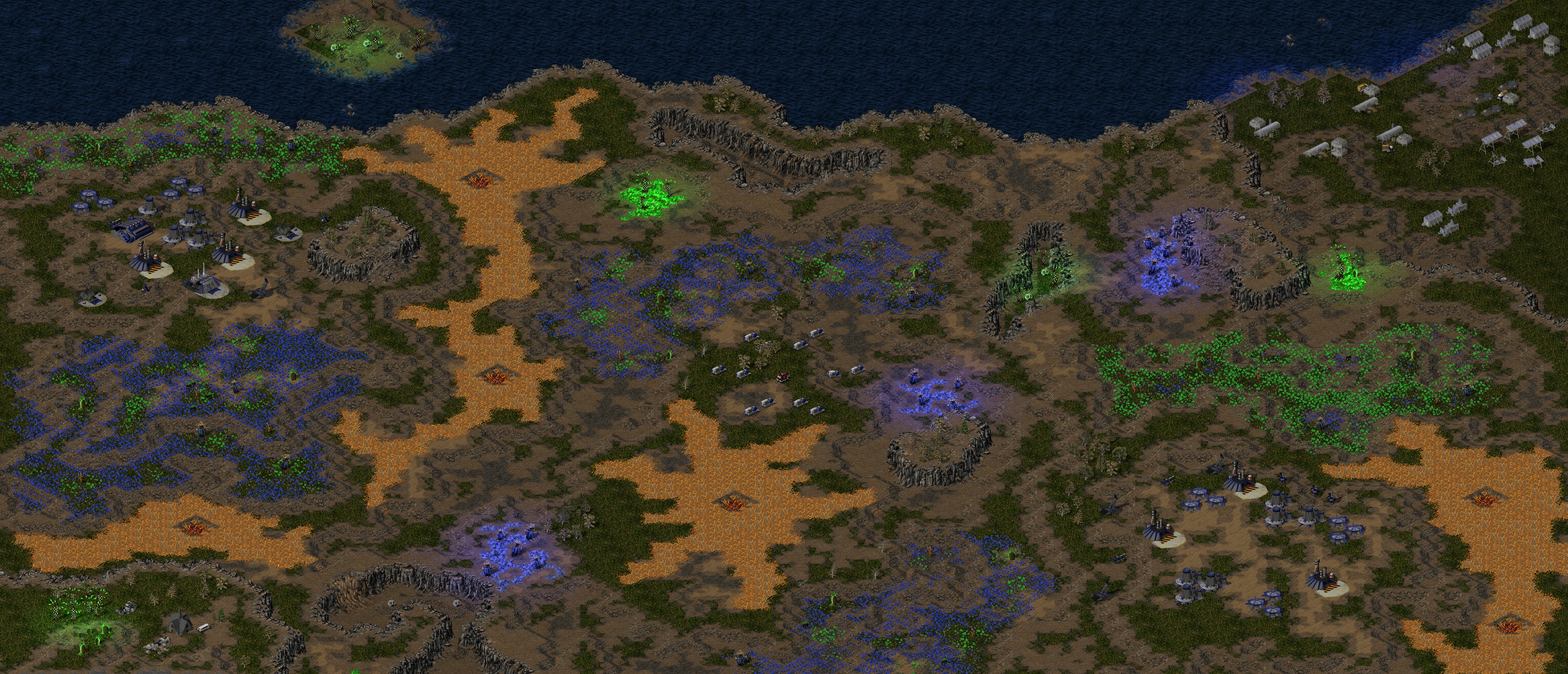 Rendered map: NOD 08 - Harvester Hunting