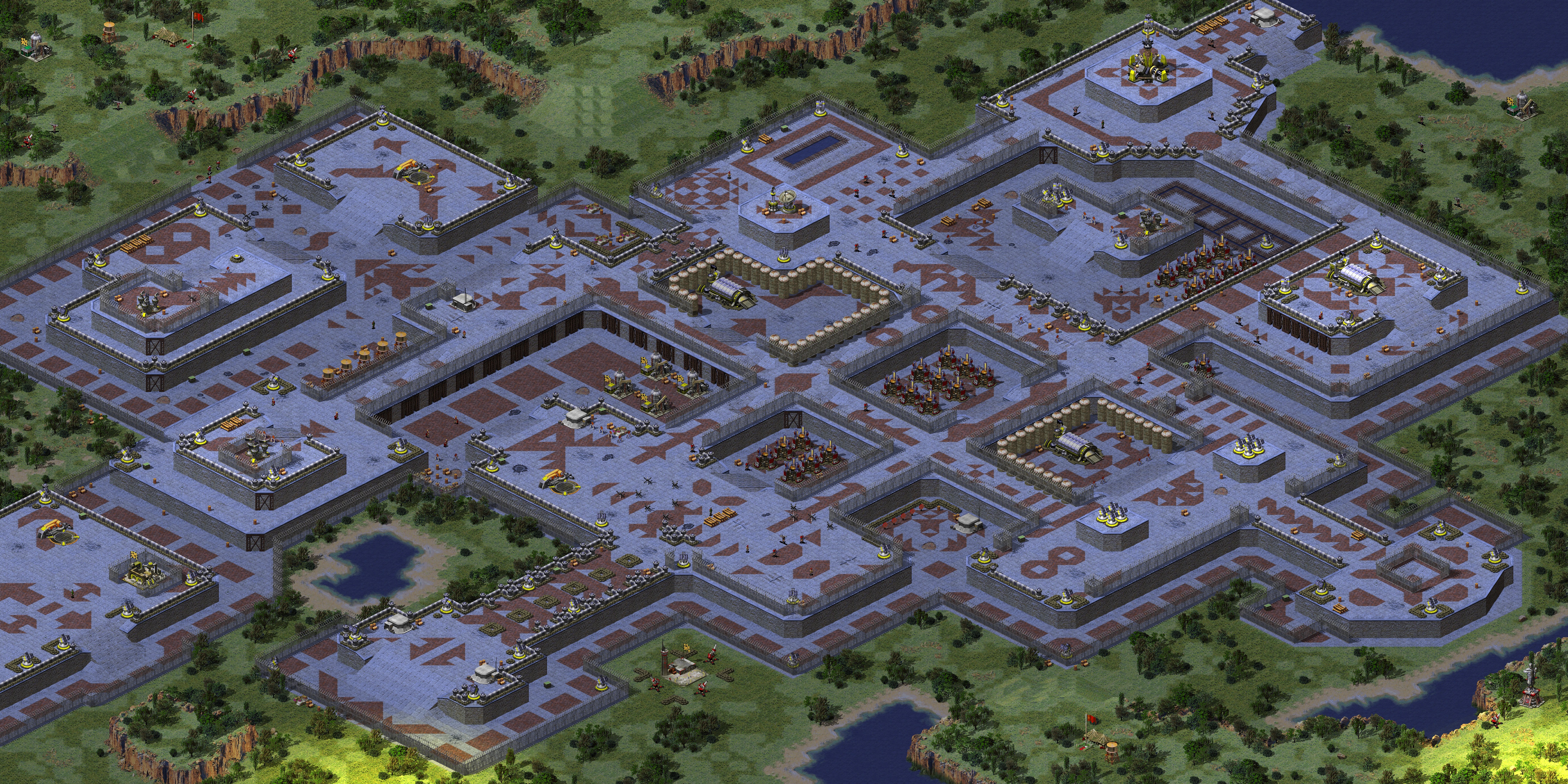 Rendered map: engineered to kill
