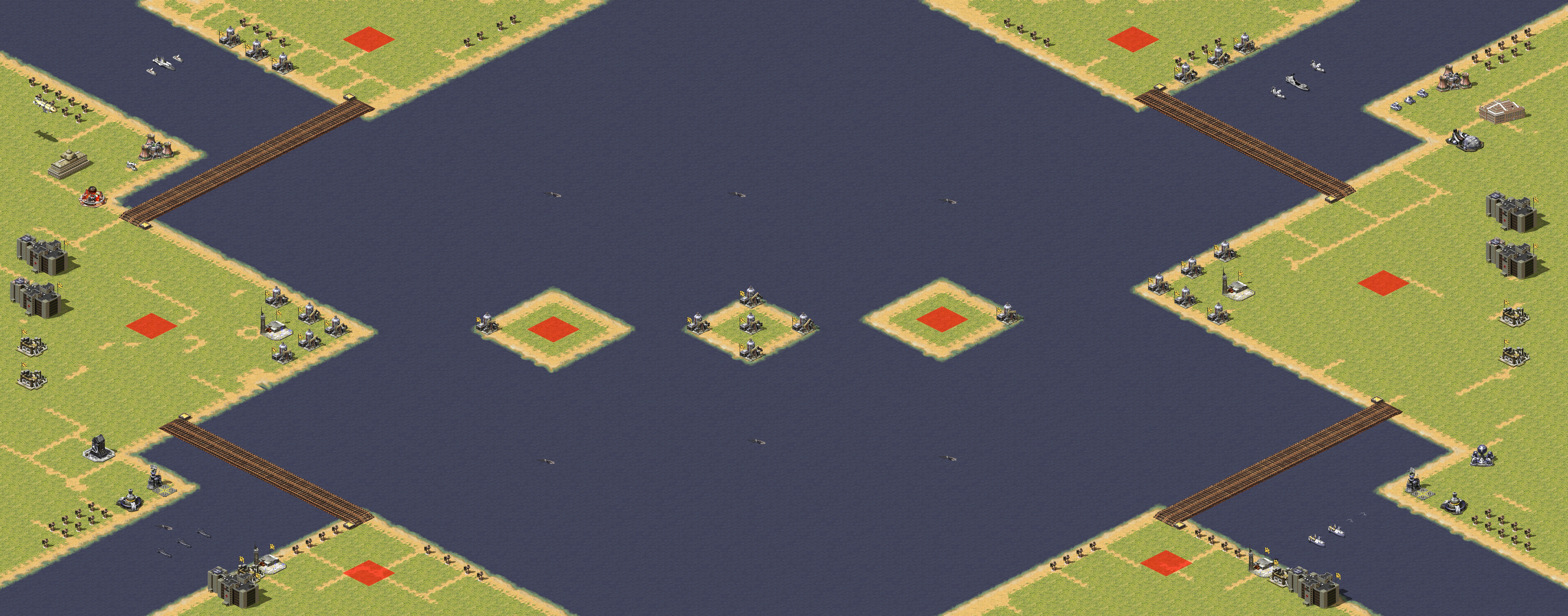 Rendered map: Naval 4v4 Big Brother