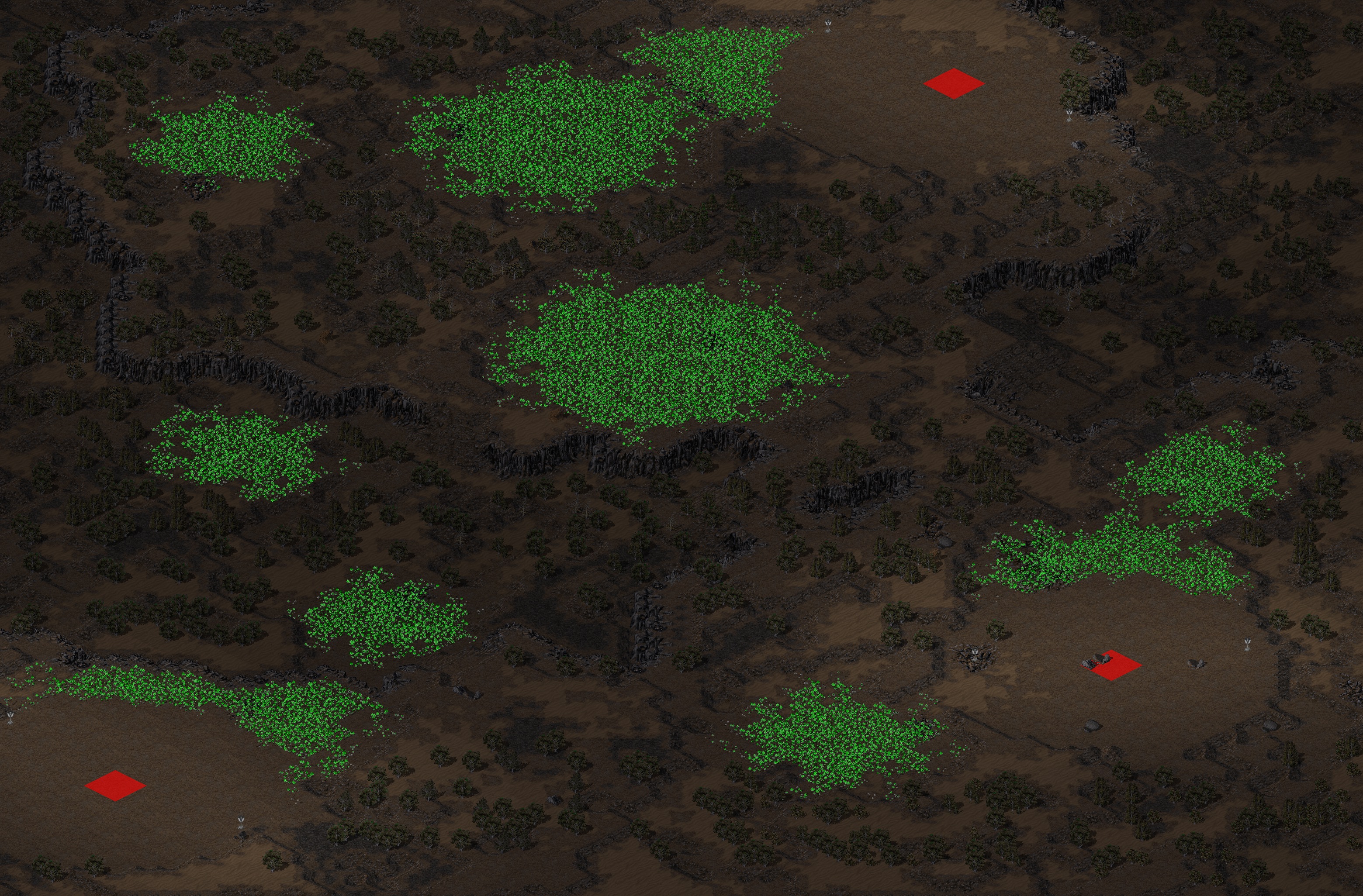 Rendered map: Three for Tea