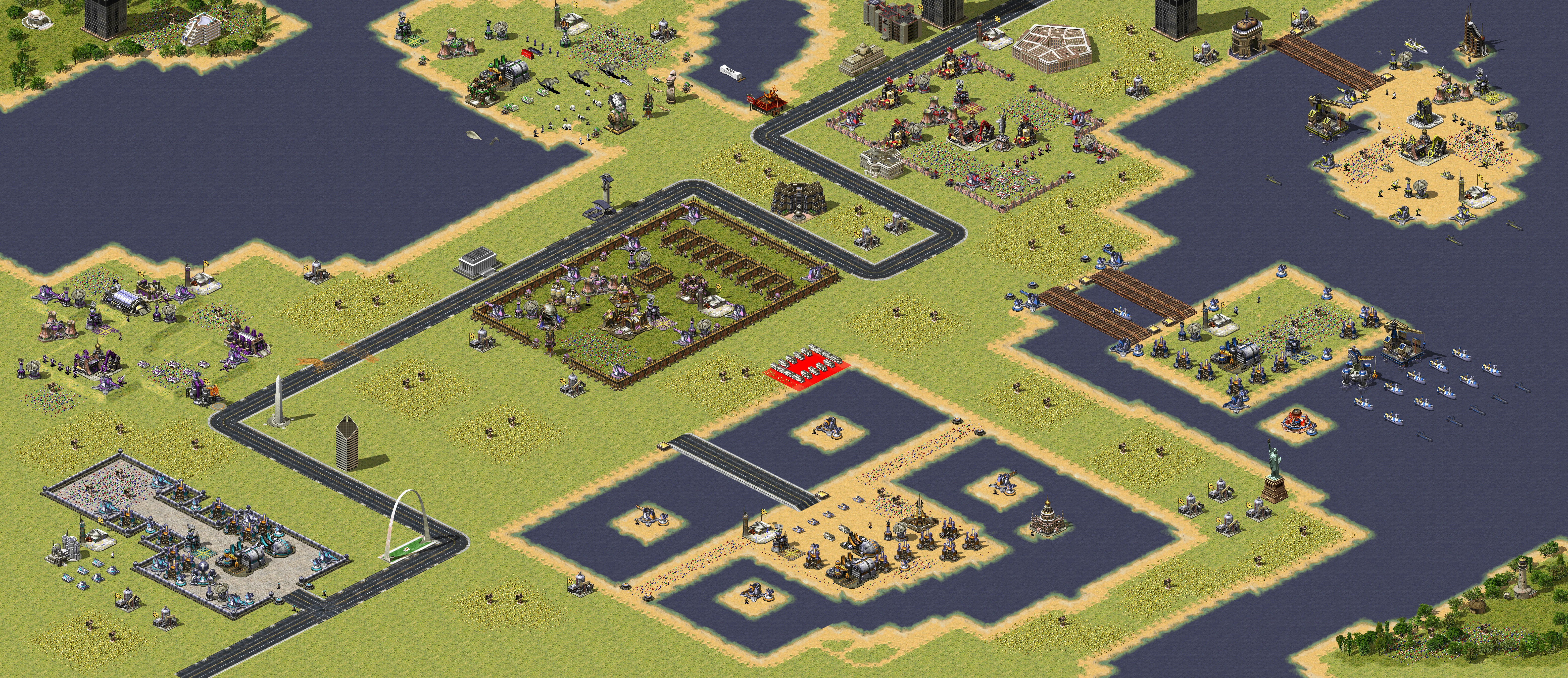 Rendered map: Witch Civil War 1.0