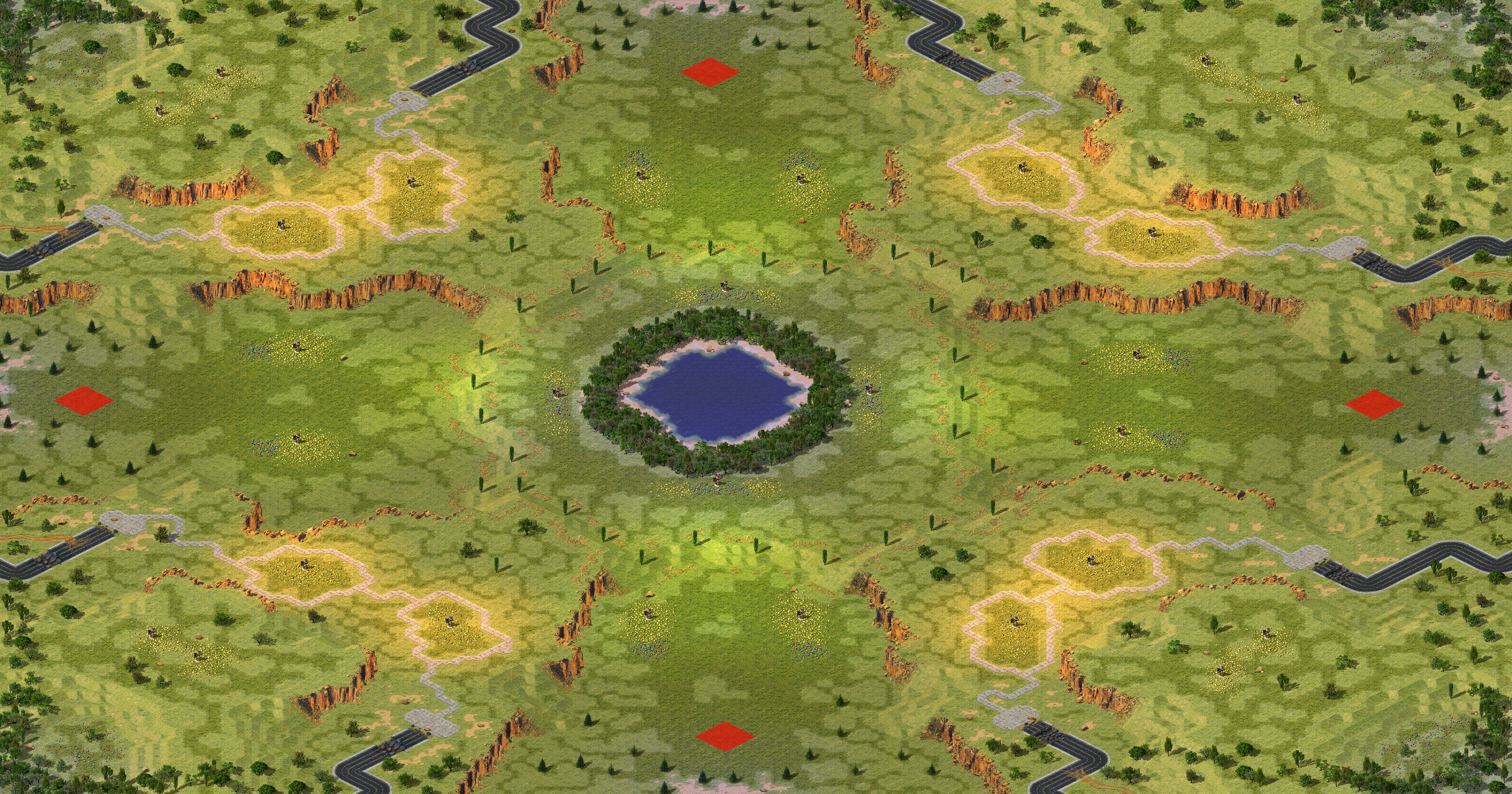 Rendered map: Forest Frontiers