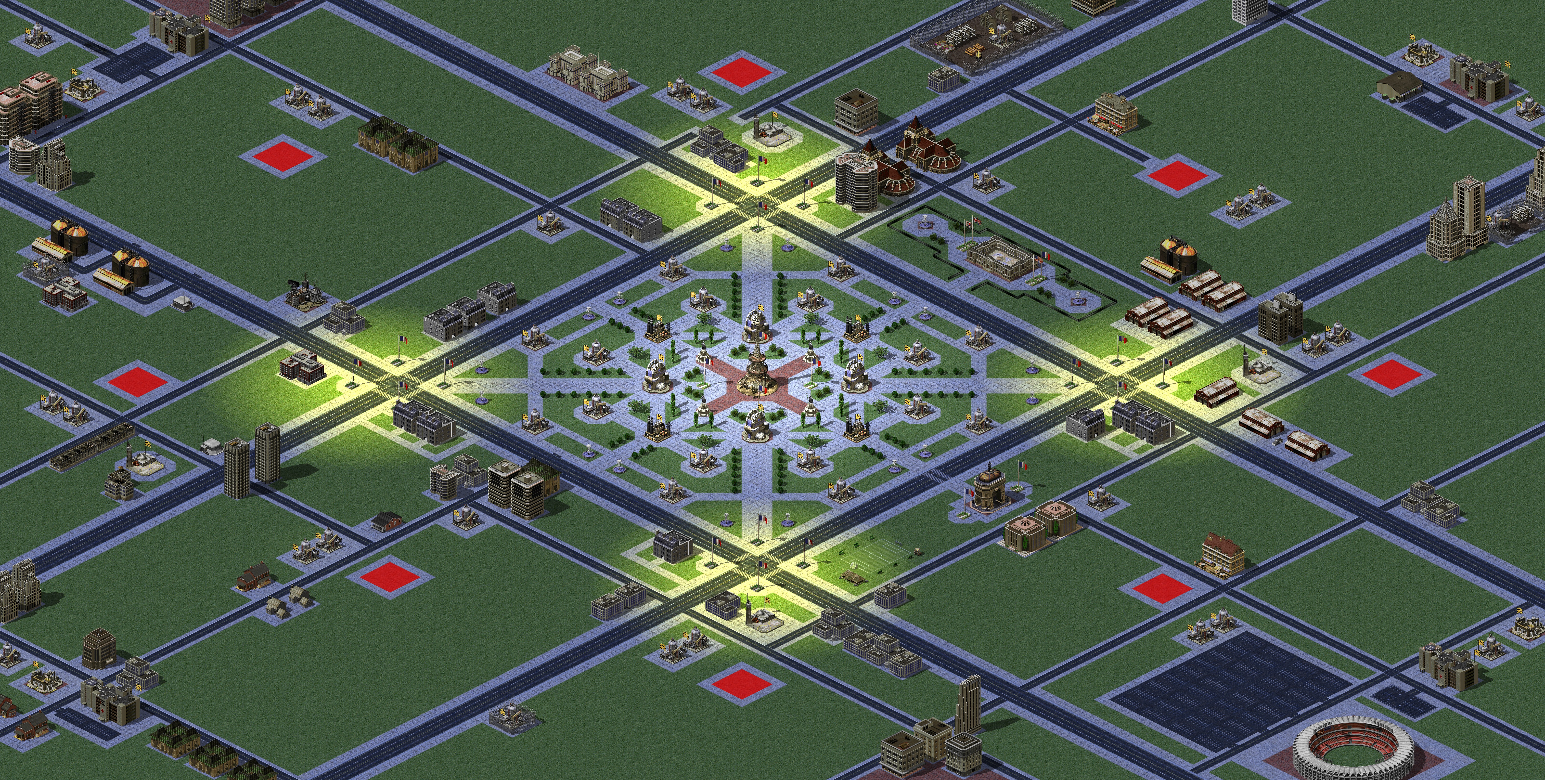 Rendered map: Payday in Paris