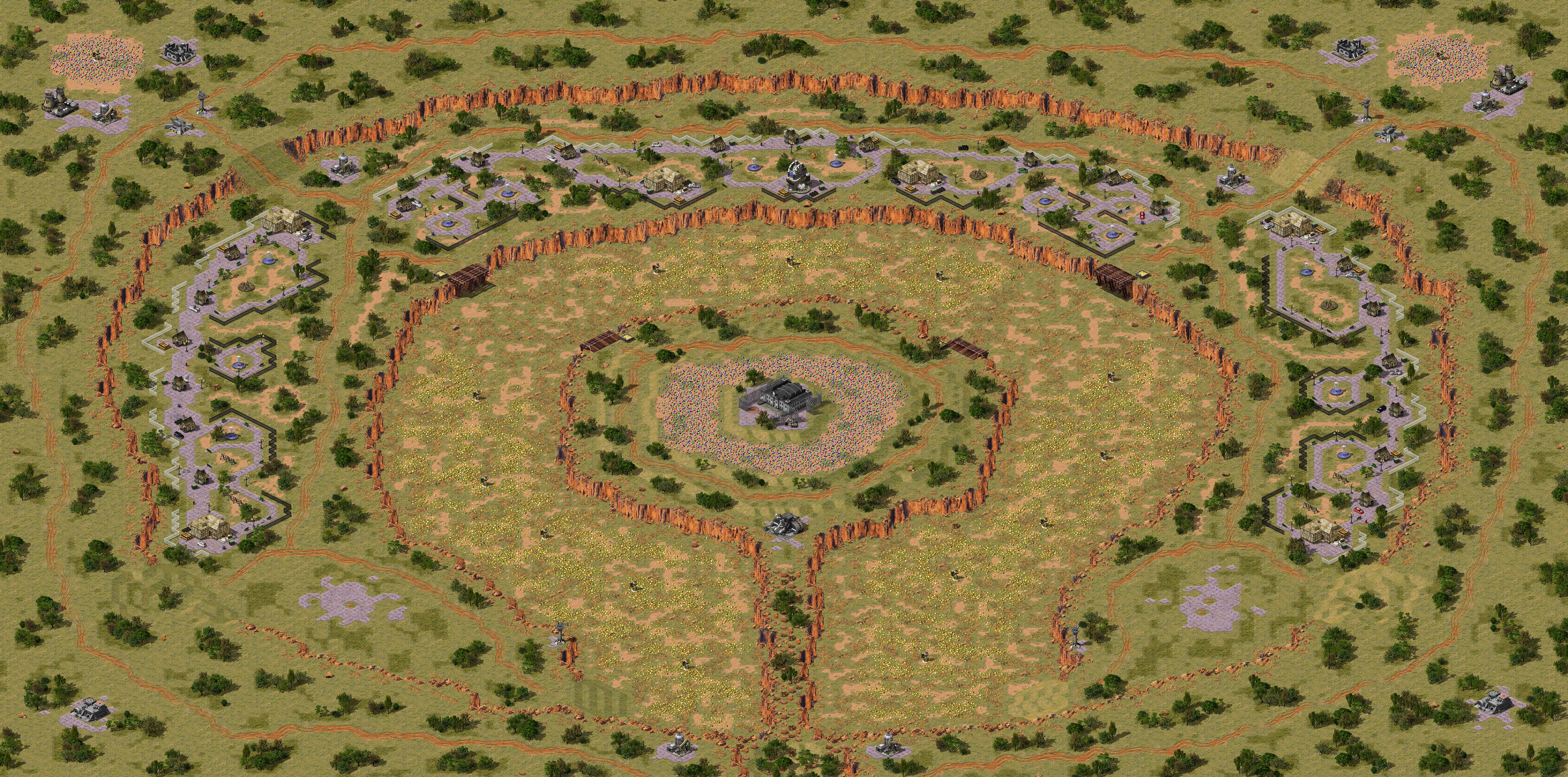 Rendered map: Village Circuit