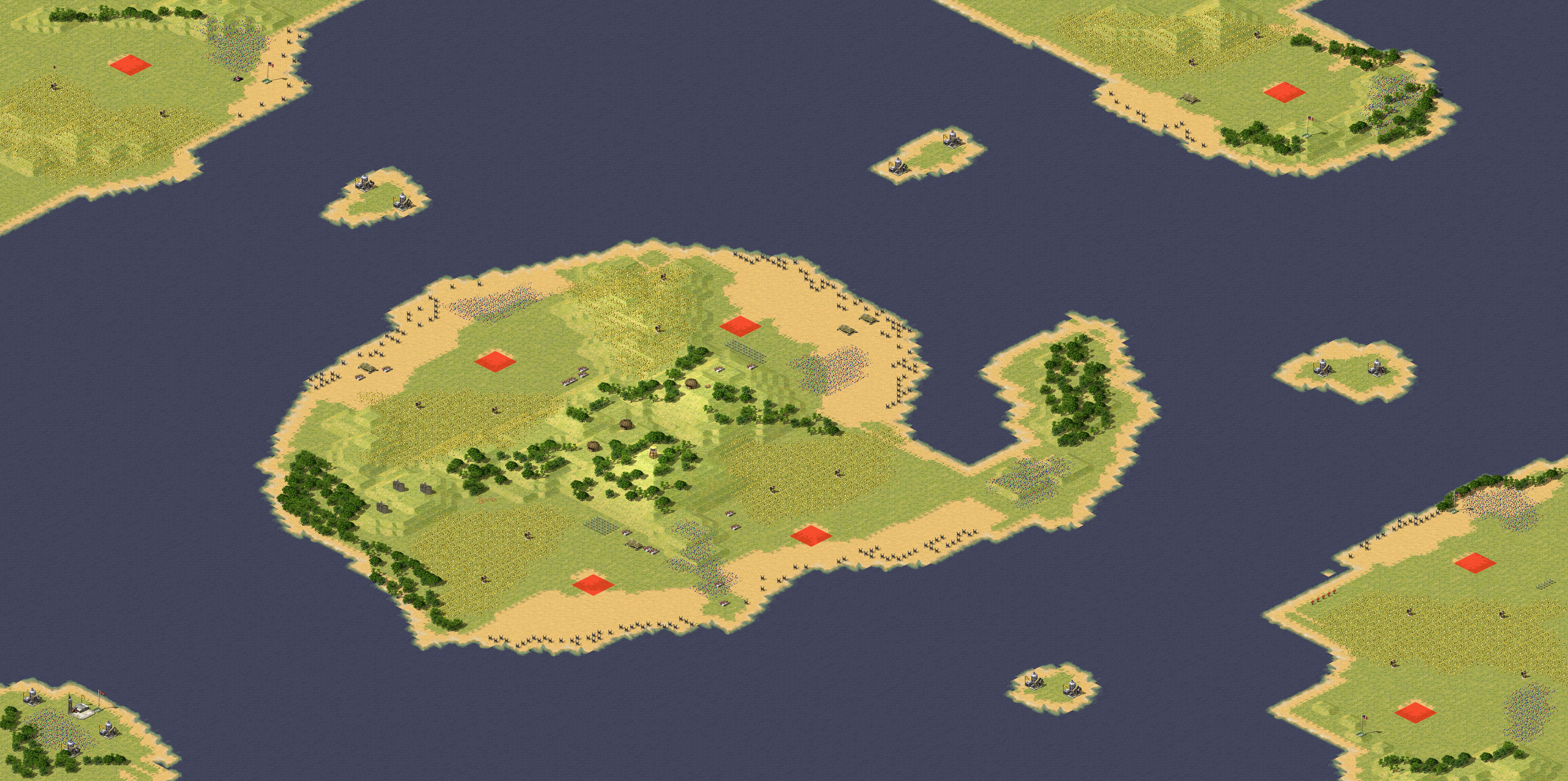 Rendered map: Guadalcanal Campaign