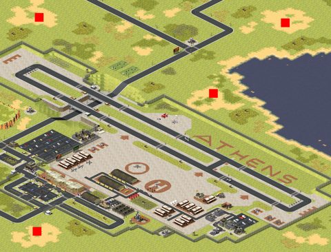 Rendered preview of International Greek Airport