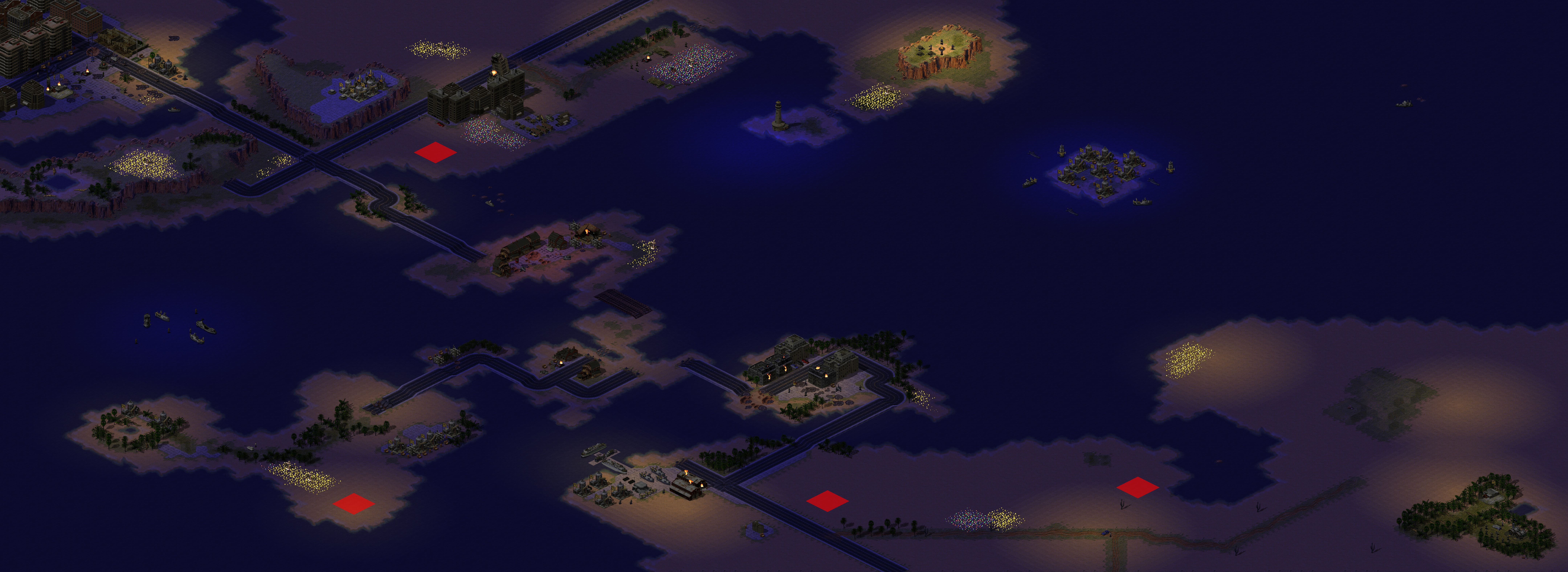 Rendered map: Dune Wars: Iraq Attack