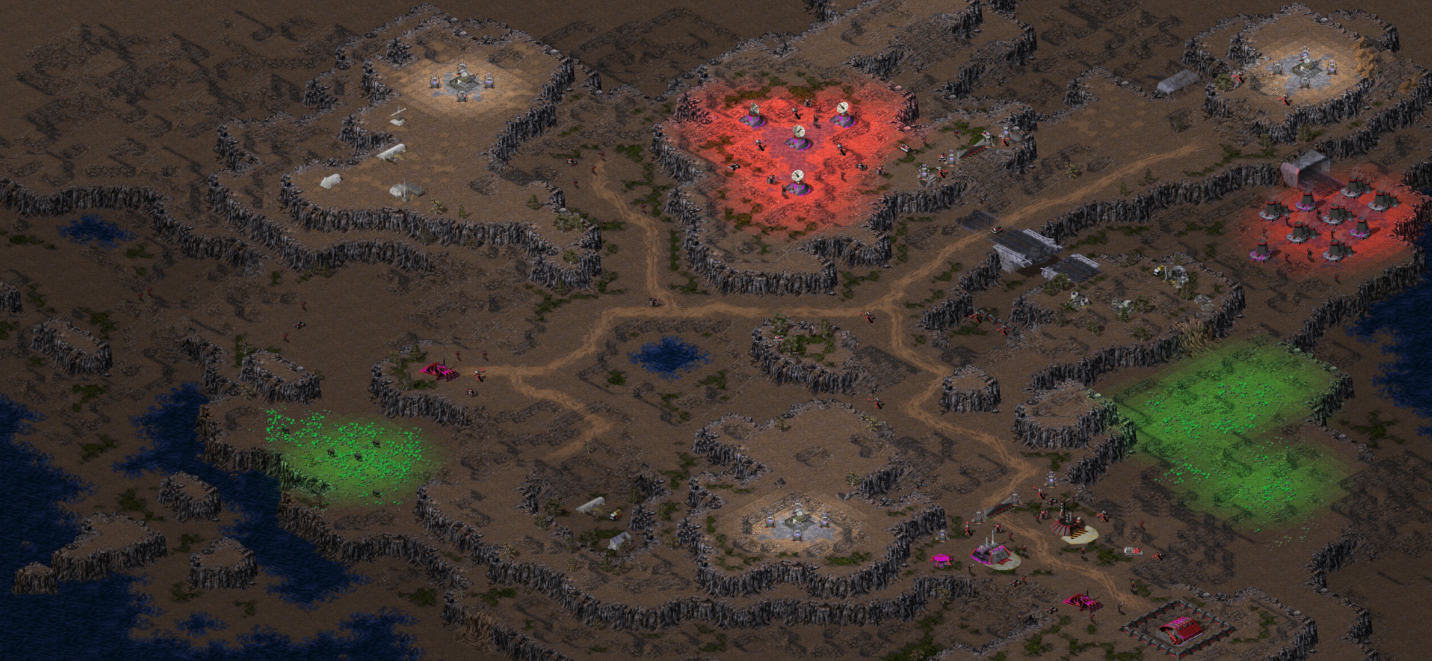 Rendered map: Destroy Radar Array