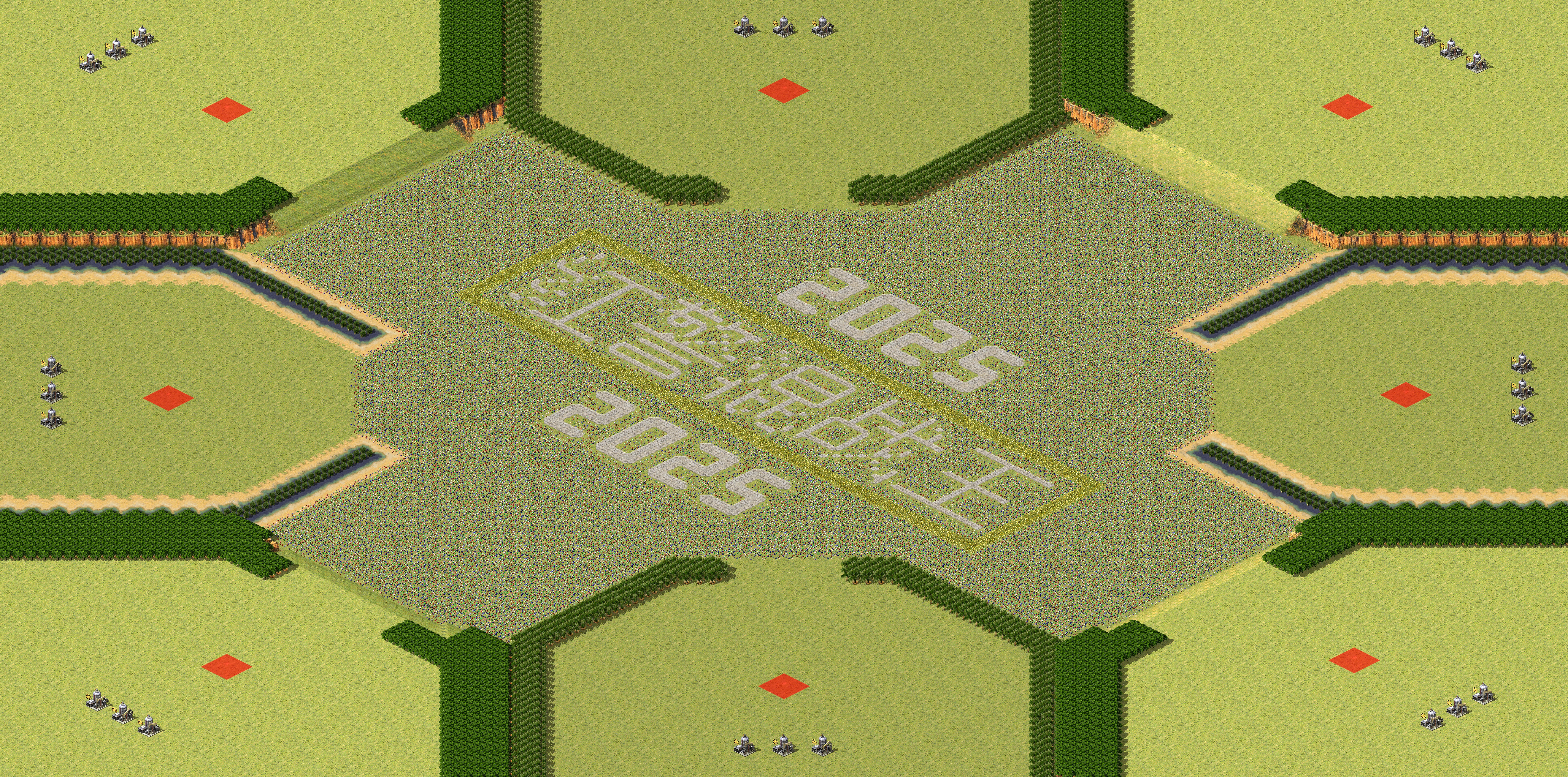 Rendered map: Red Alert Melee 25023 - Money