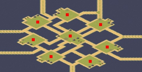 Rendered preview of Land Patch per Player