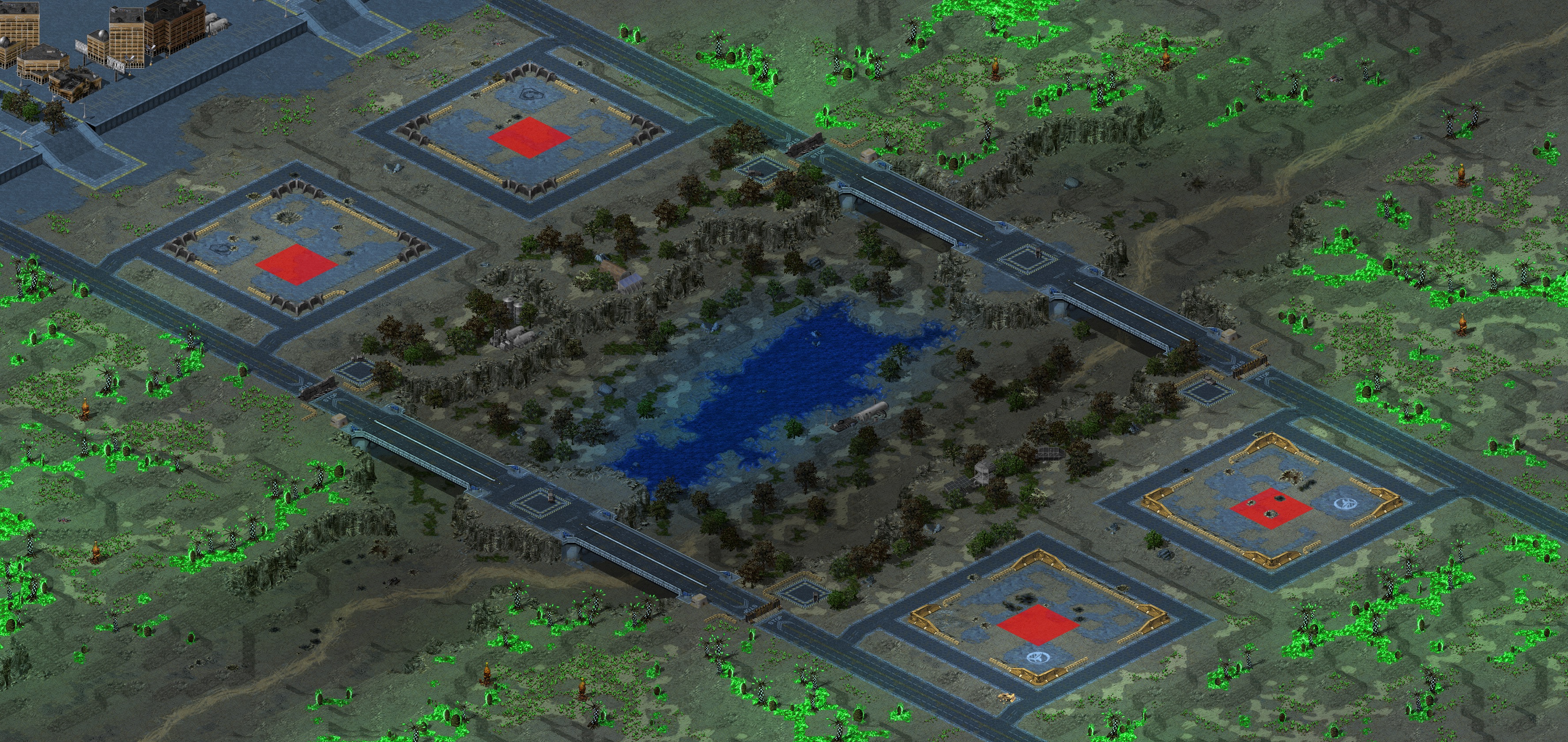 Rendered map: Oasis Standoff