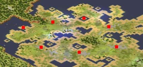 Rendered preview of Caribbean Island Patch 01