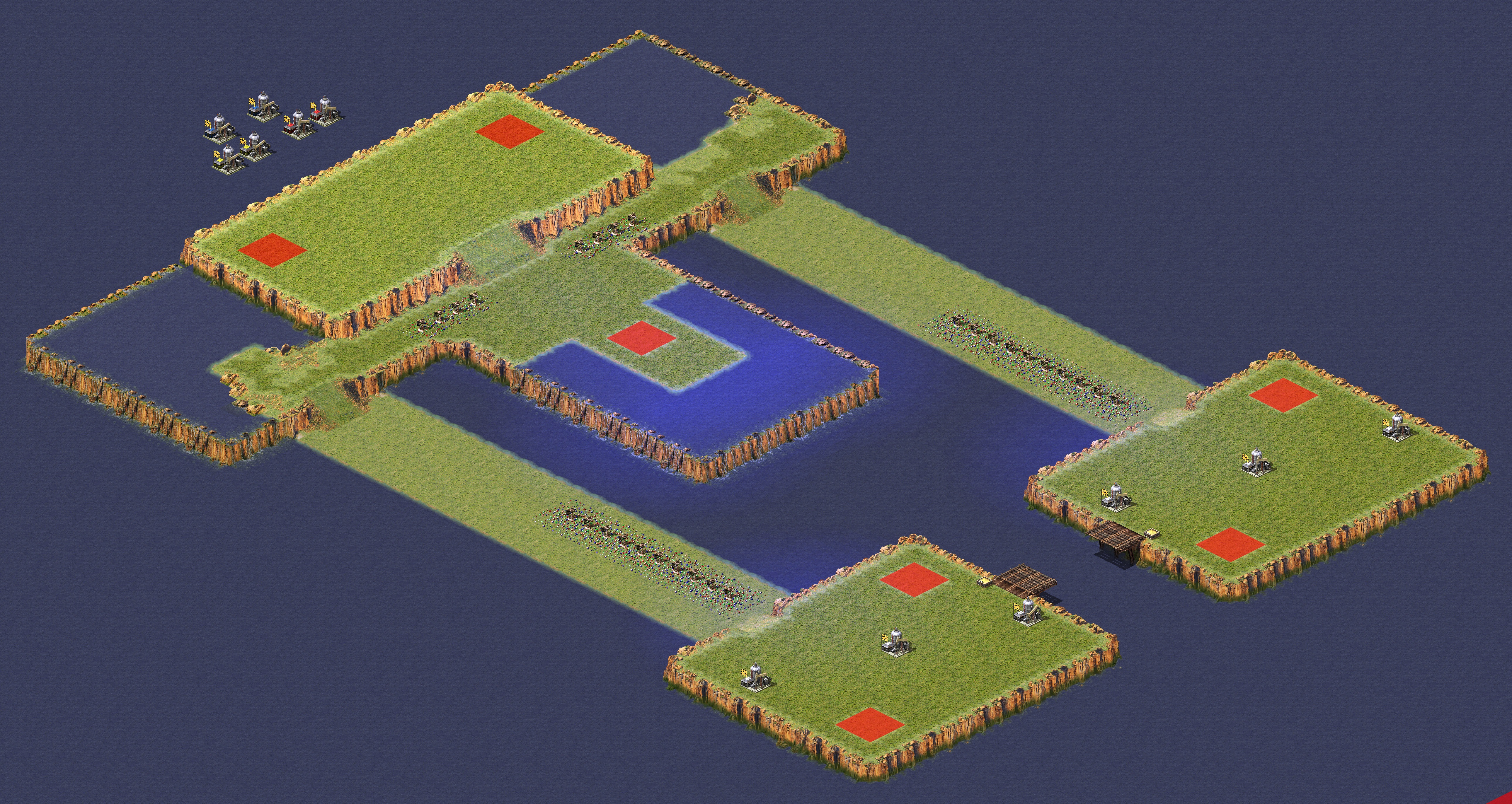 Rendered map: Supremacy Patch (3v4)